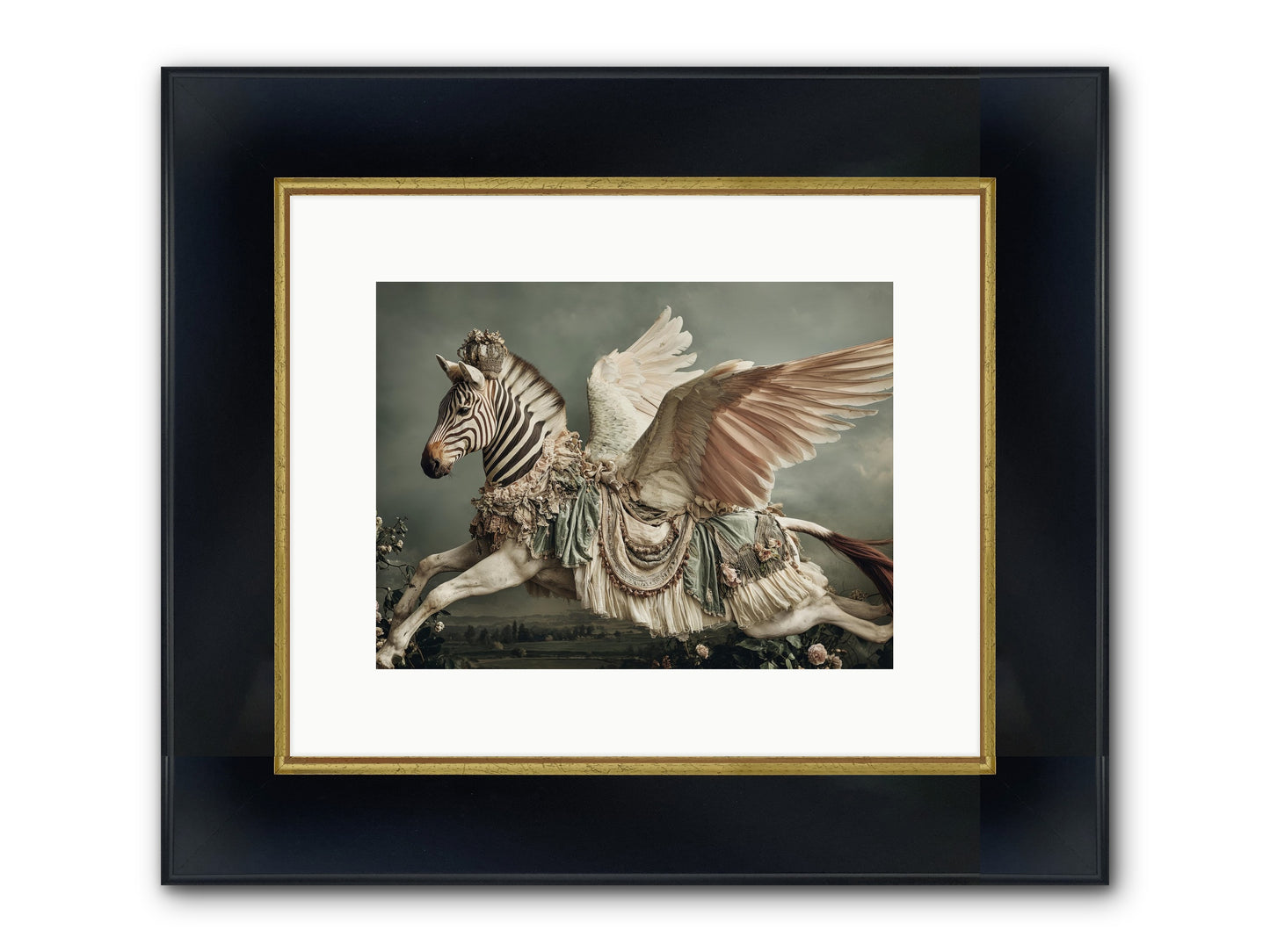Field Guide To Heartlight No.2 Framed Print - Wide Black w/Gold 12x9