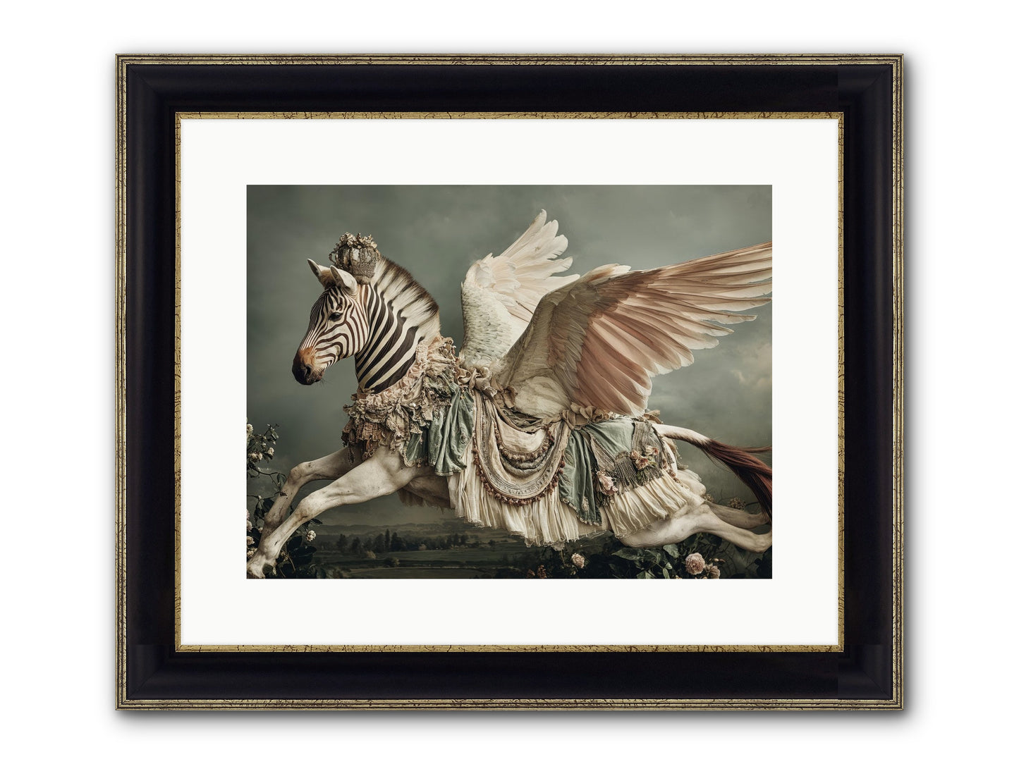 Field Guide To Heartlight No.2 Framed Print - Black & Gold 16x12