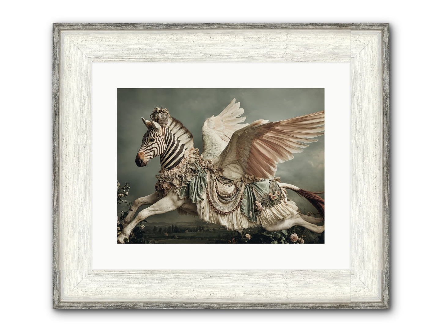 Field Guide To Heartlight No.2 Framed Print - Driftwood White 16x12