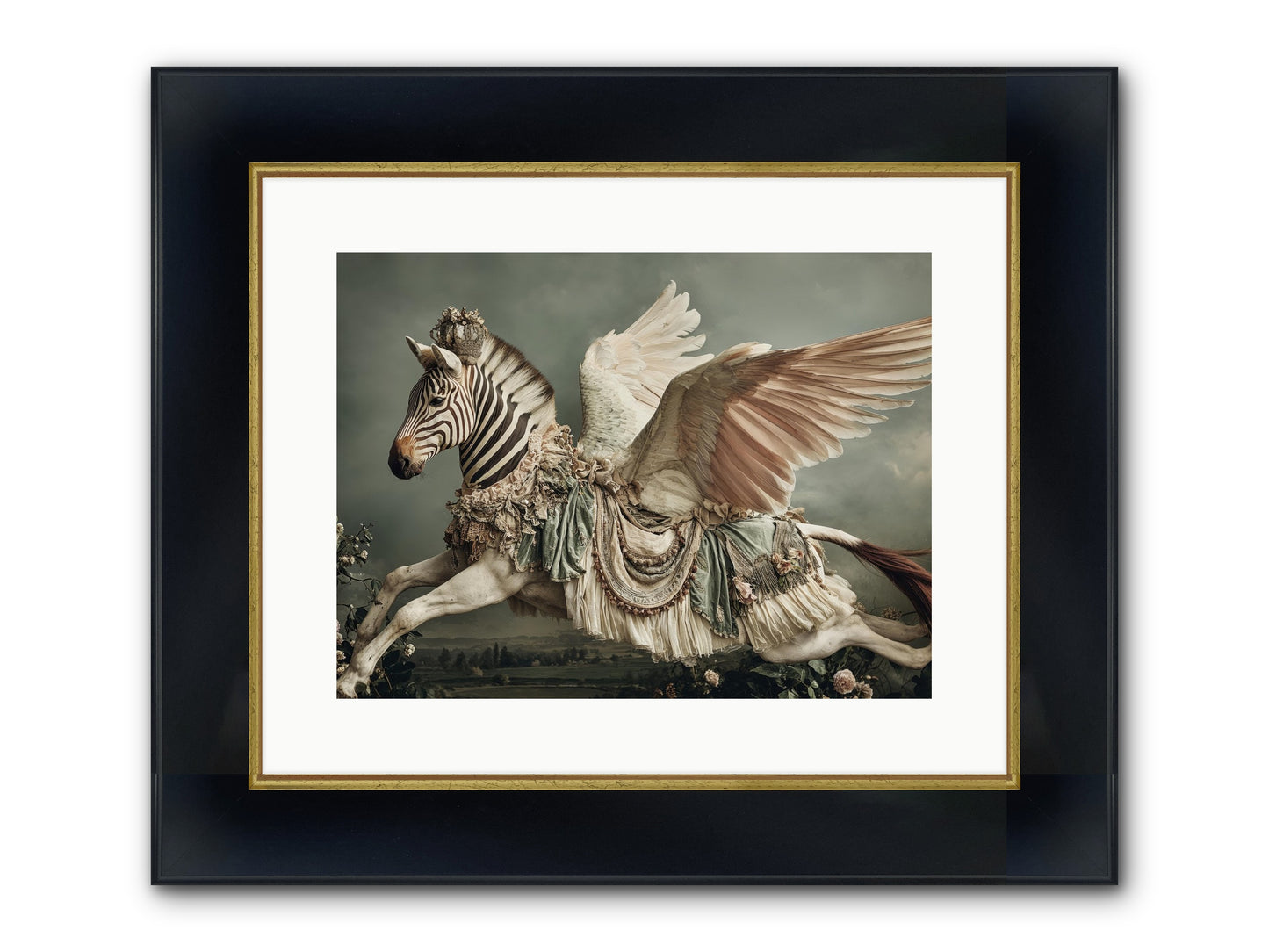 Field Guide To Heartlight No.2 Framed Print - Wide Black w/Gold 16x12