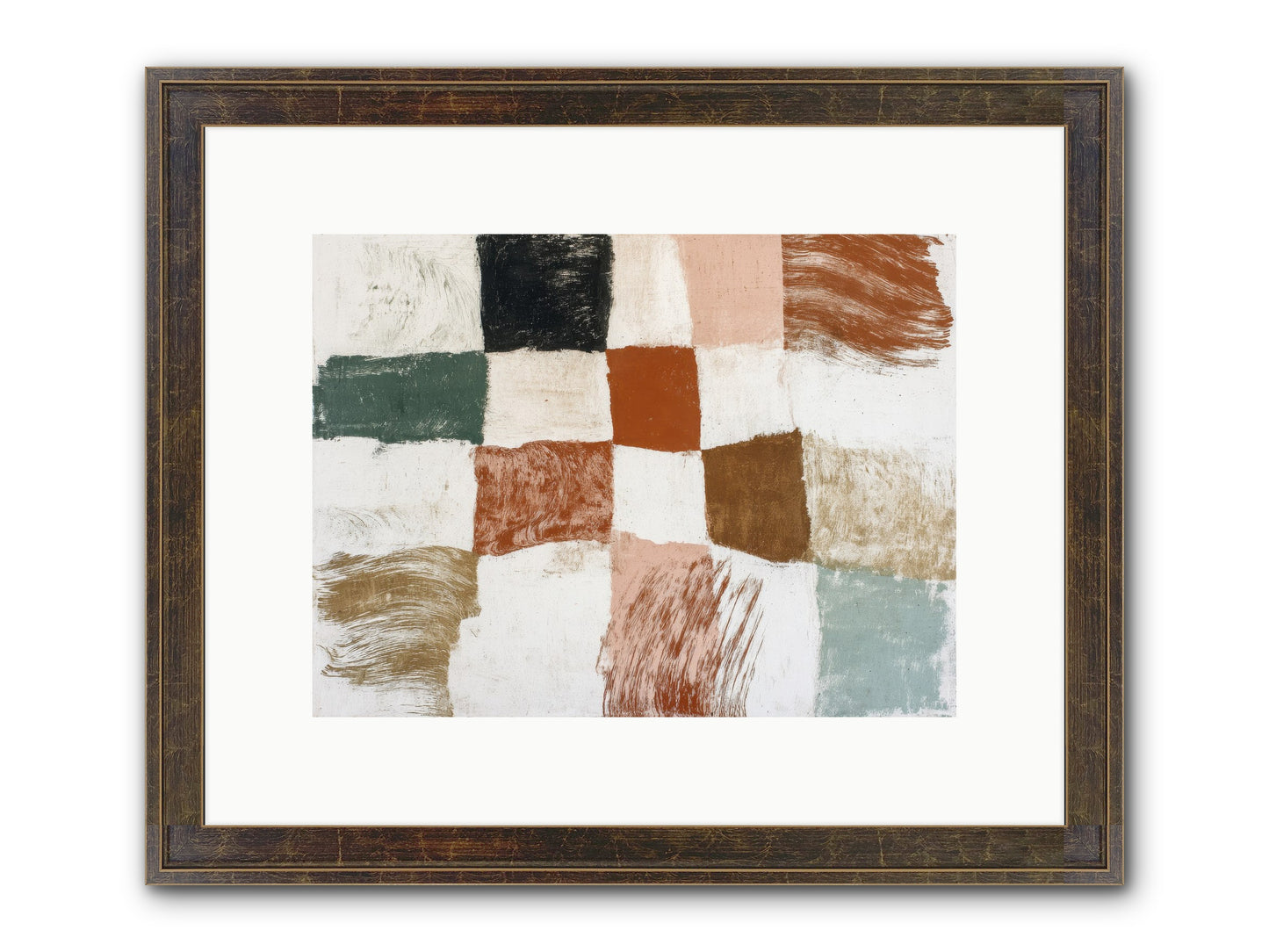 Field No.2 Framed Print - Slimwoods Black/Gold 12x9