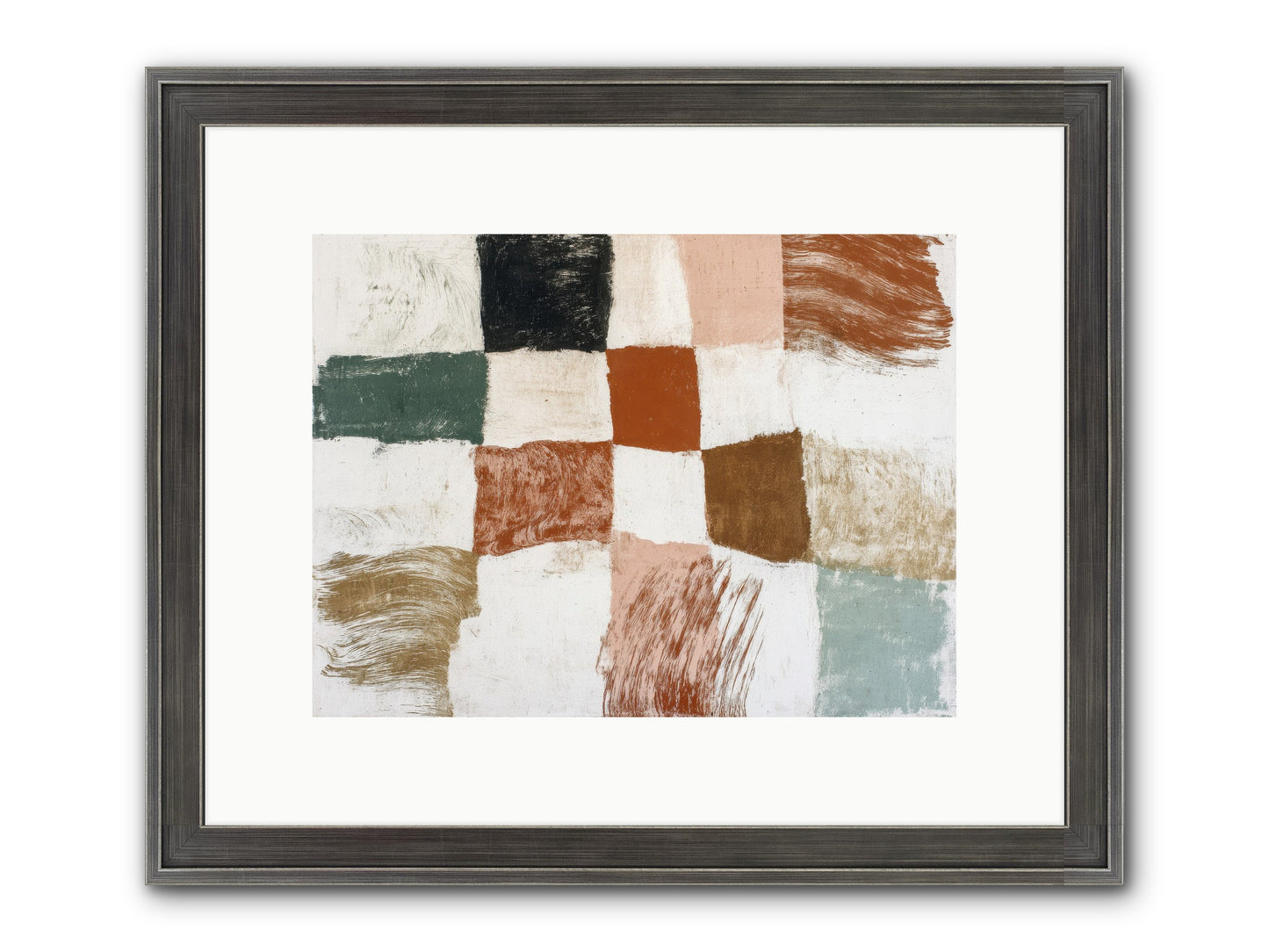 Field No.2 Framed Print - Slimwoods Black/Silver 12x9