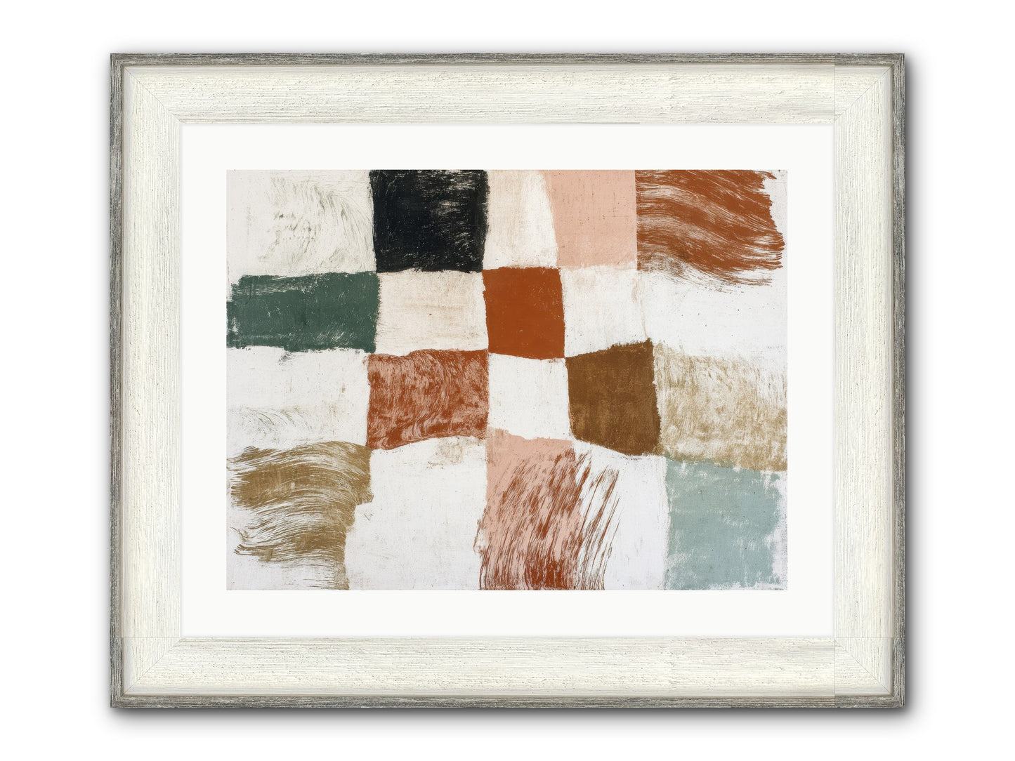 Field No.2 Framed Print - Driftwood White 24x18