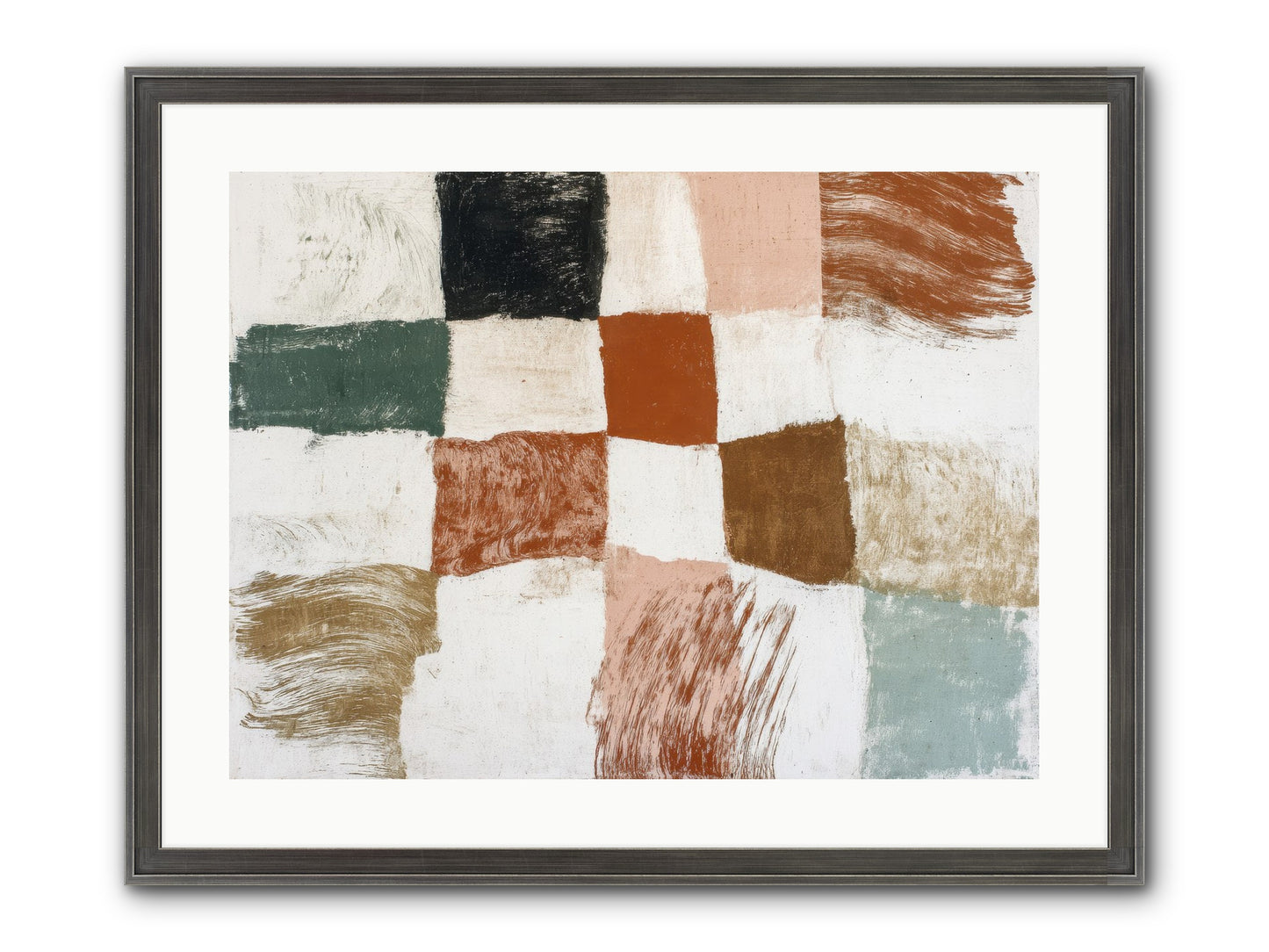 Field No.2 Framed Print - Slimwoods Black/Silver 24x18