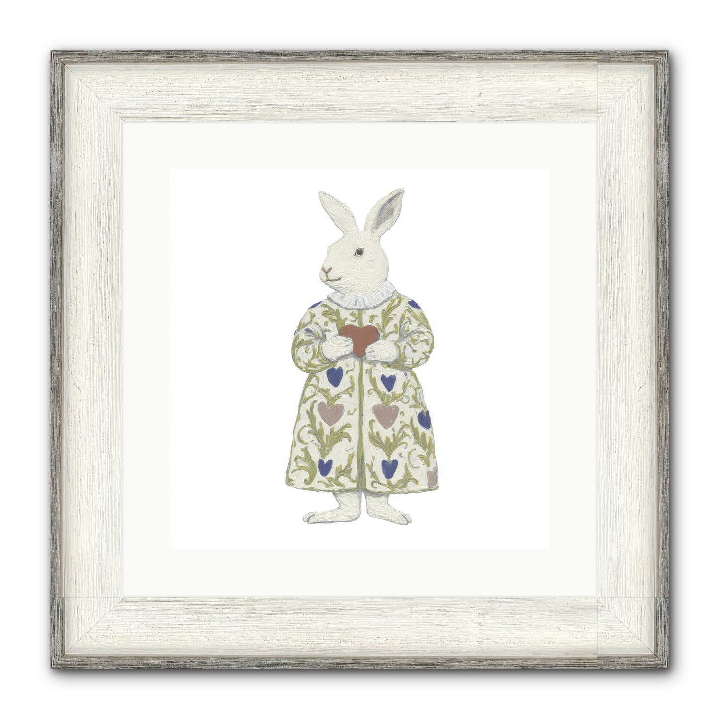Field Notes On Fondness Framed Print - Driftwood White 16x16