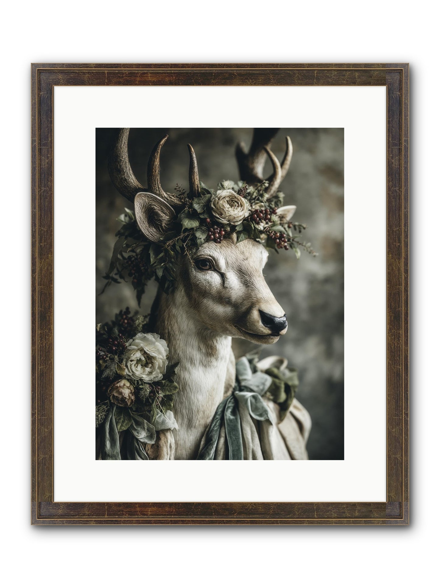 Field Of Gentle Framed Print - Slimwoods Black/Gold 12x16