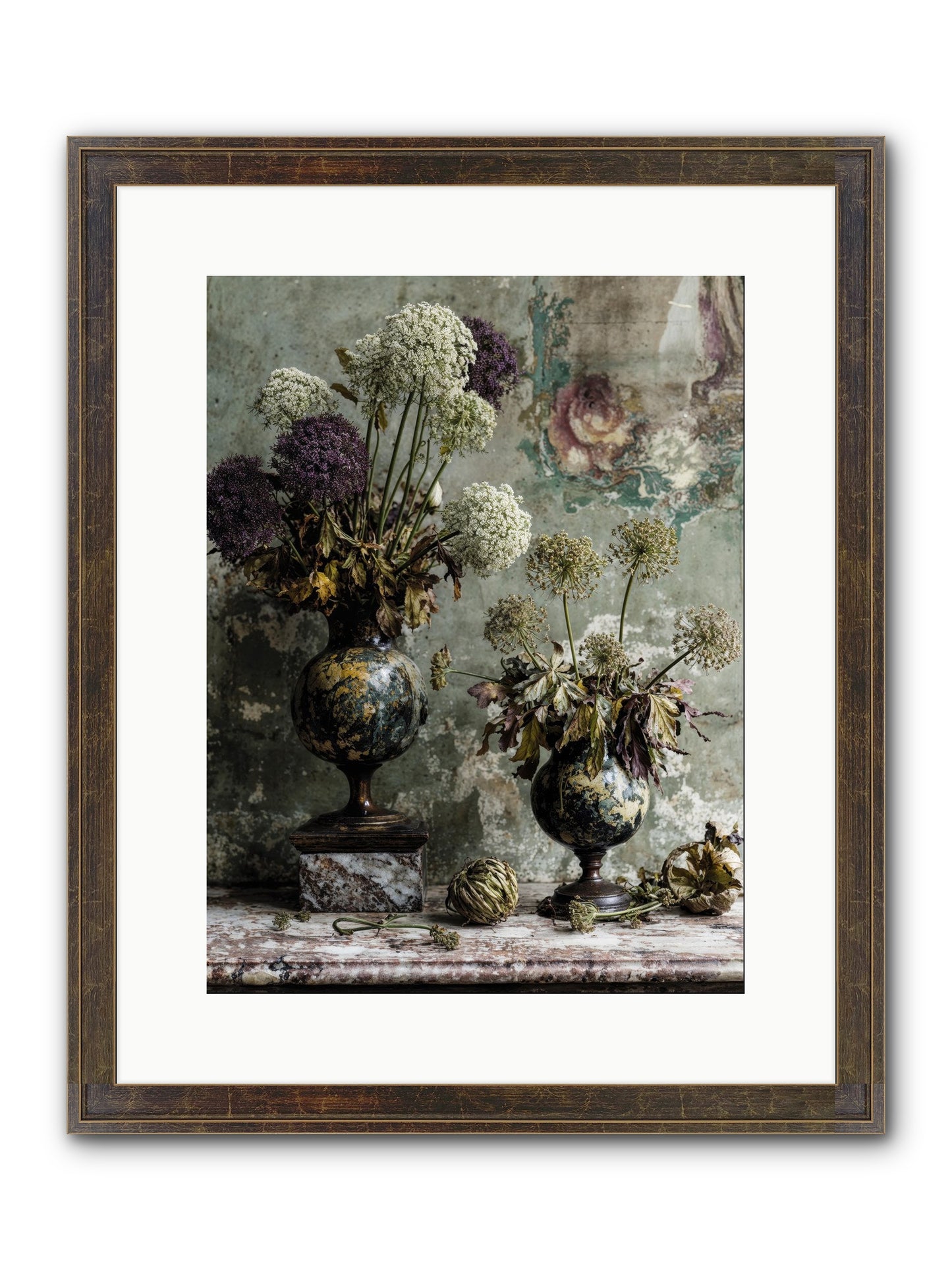 Fieldpicked Framed Print - Slimwoods Black/Gold 12x16