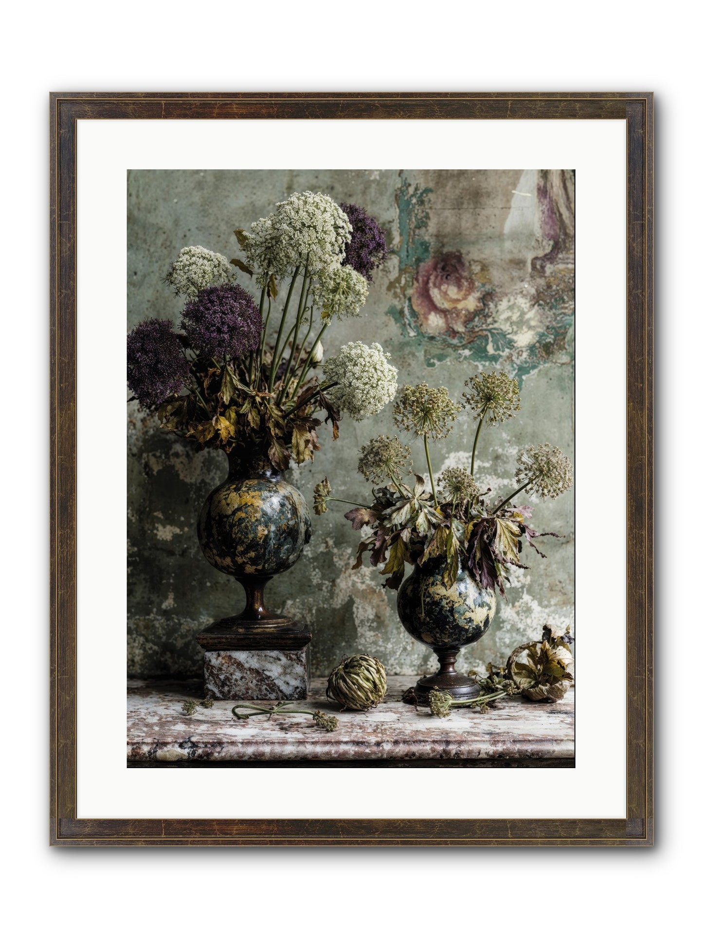 Fieldpicked Framed Print - Slimwoods Black/Gold 18x24