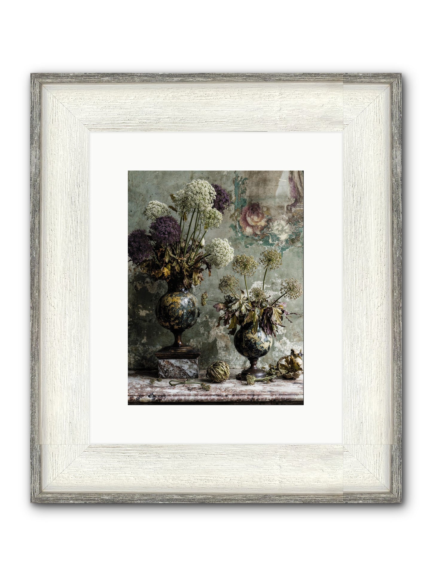 Fieldpicked Framed Print - Driftwood White 9x12