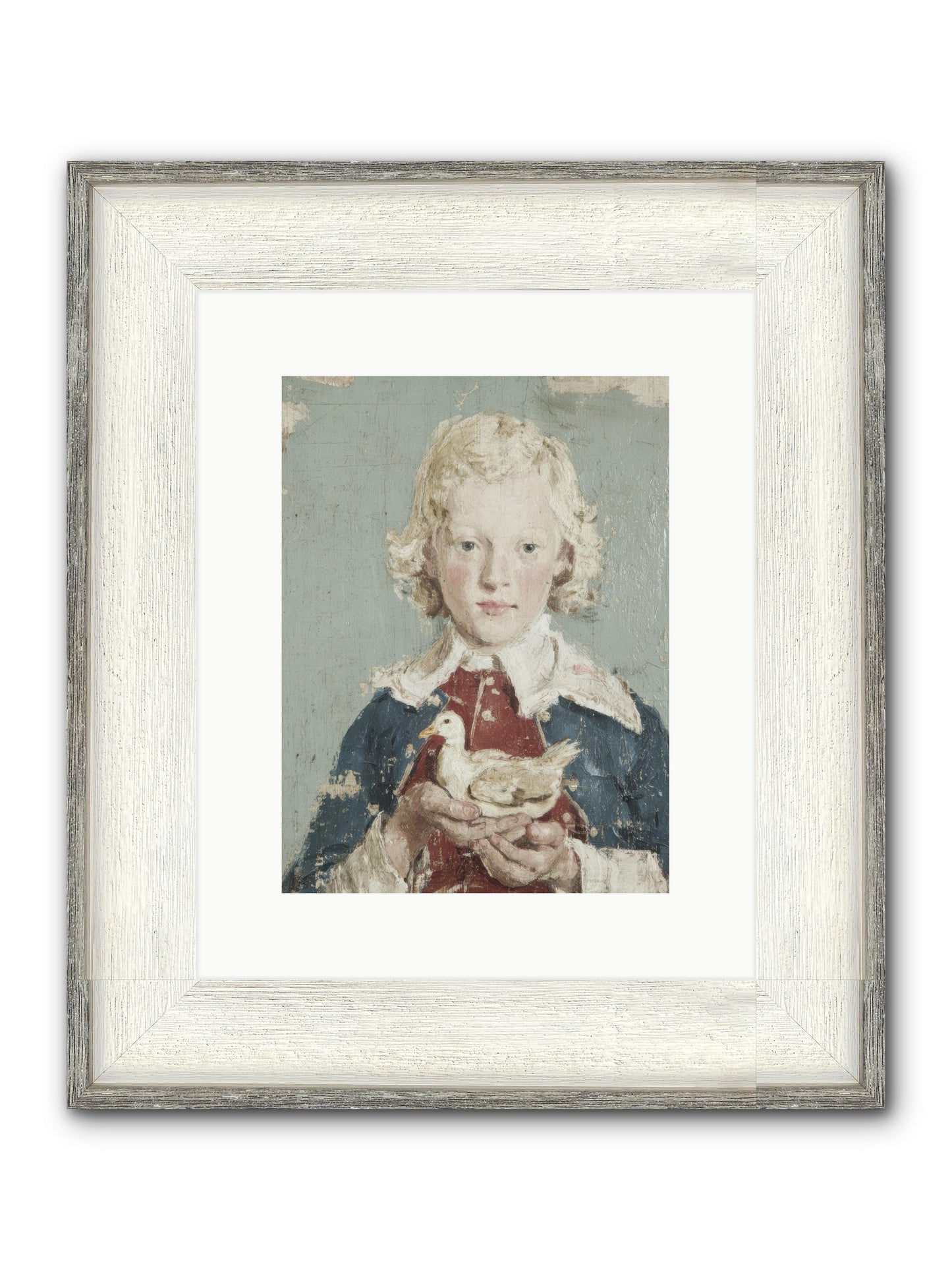 Fig Jam Season Framed Print - Driftwood White 9x12