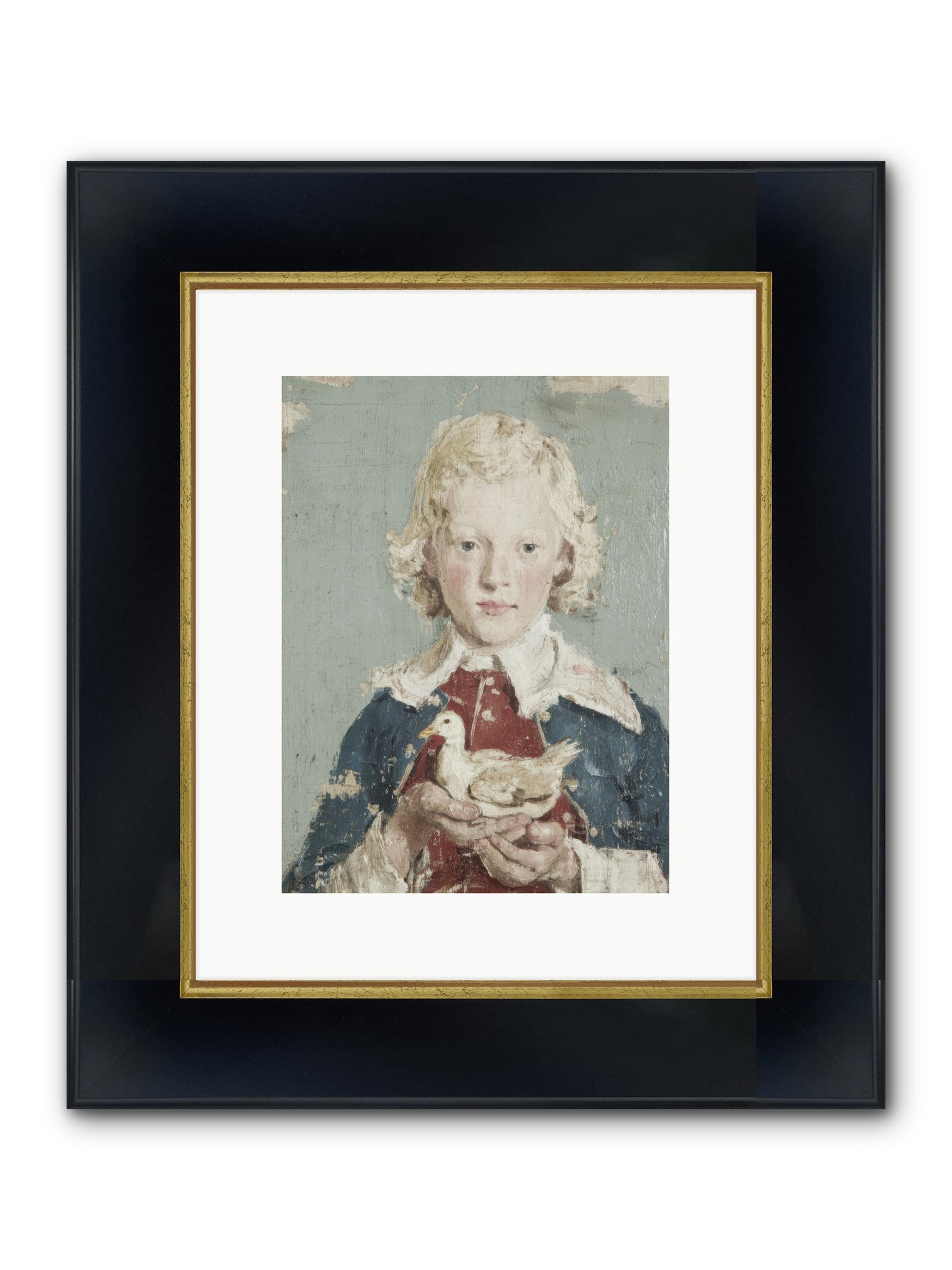 Fig Jam Season Framed Print - Wide Black w/Gold 9x12