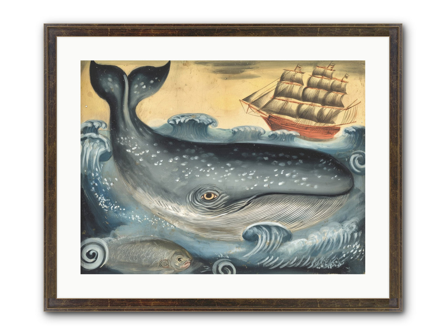 First Light Find Framed Print - Slimwoods Black/Gold 24x18