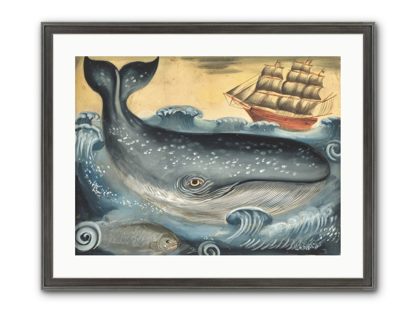 First Light Find Framed Print - Slimwoods Black/Silver 24x18