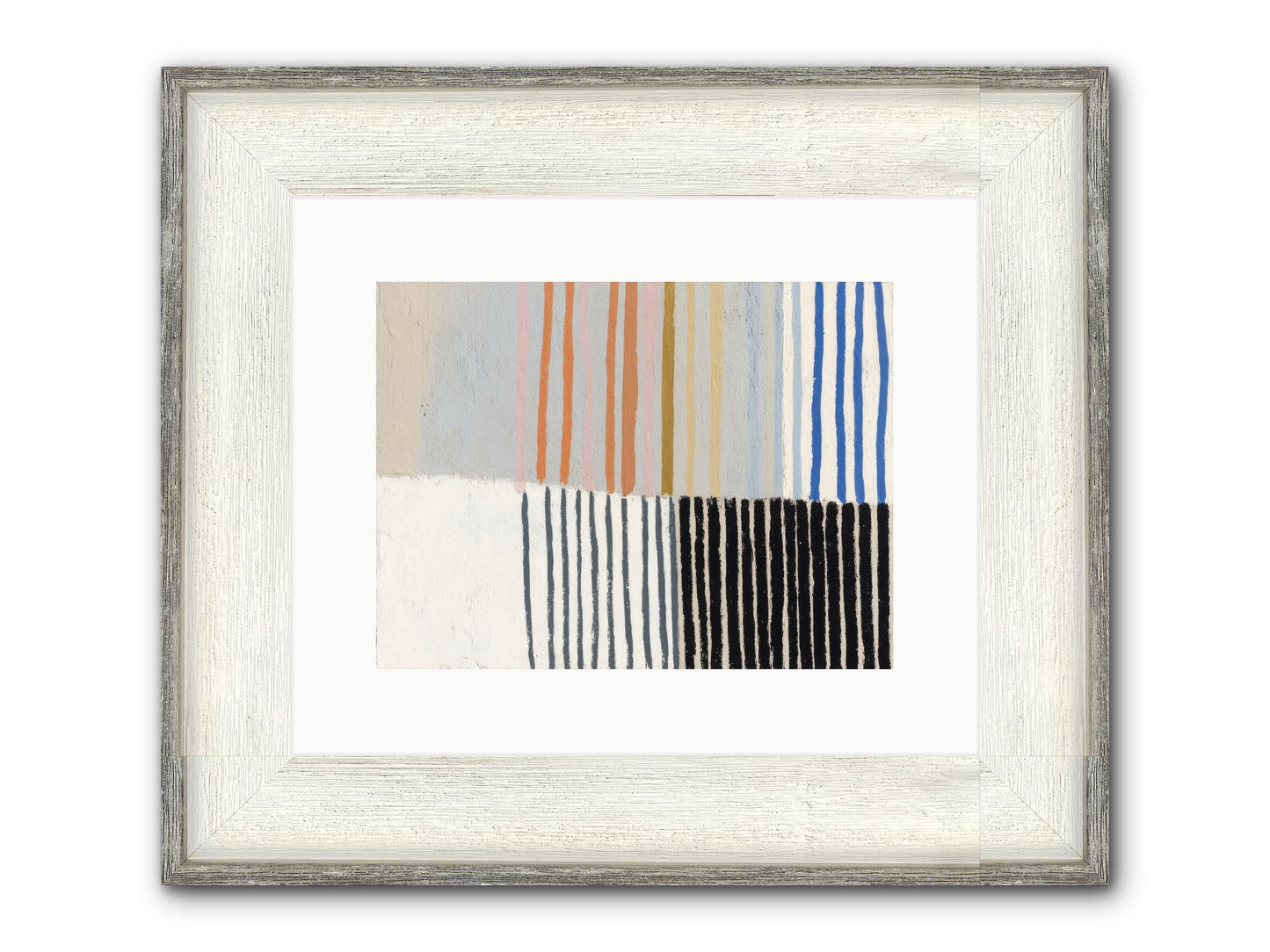 Firth Framed Print - Driftwood White 12x9