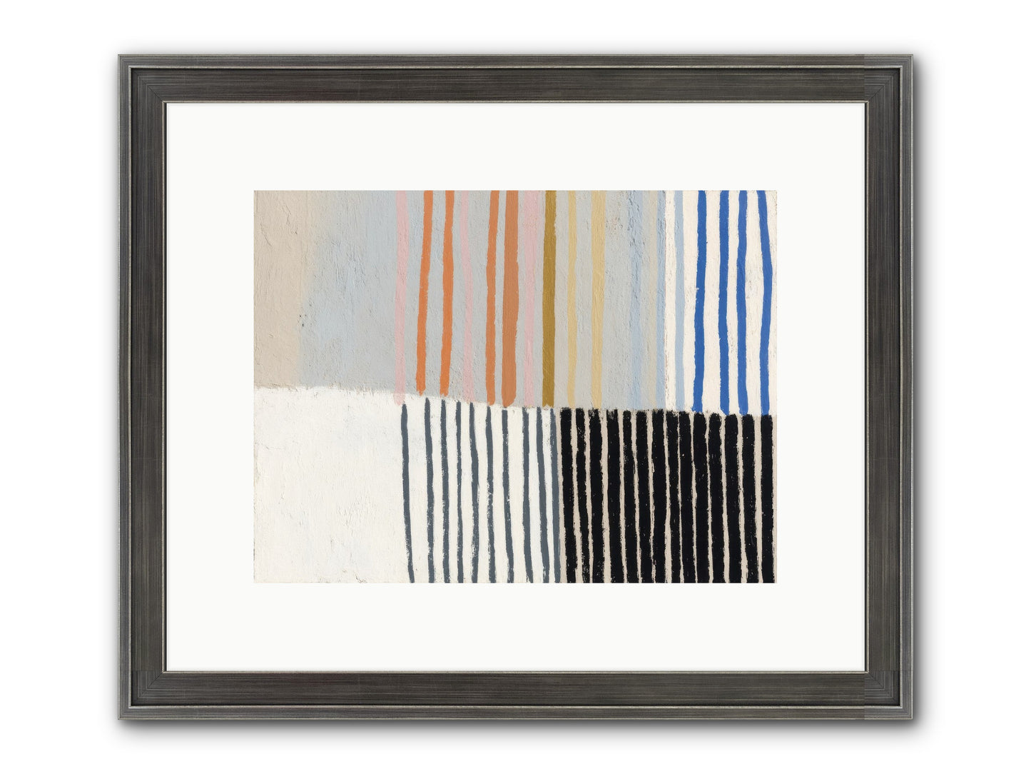 Firth Framed Print - Slimwoods Black/Silver 12x9