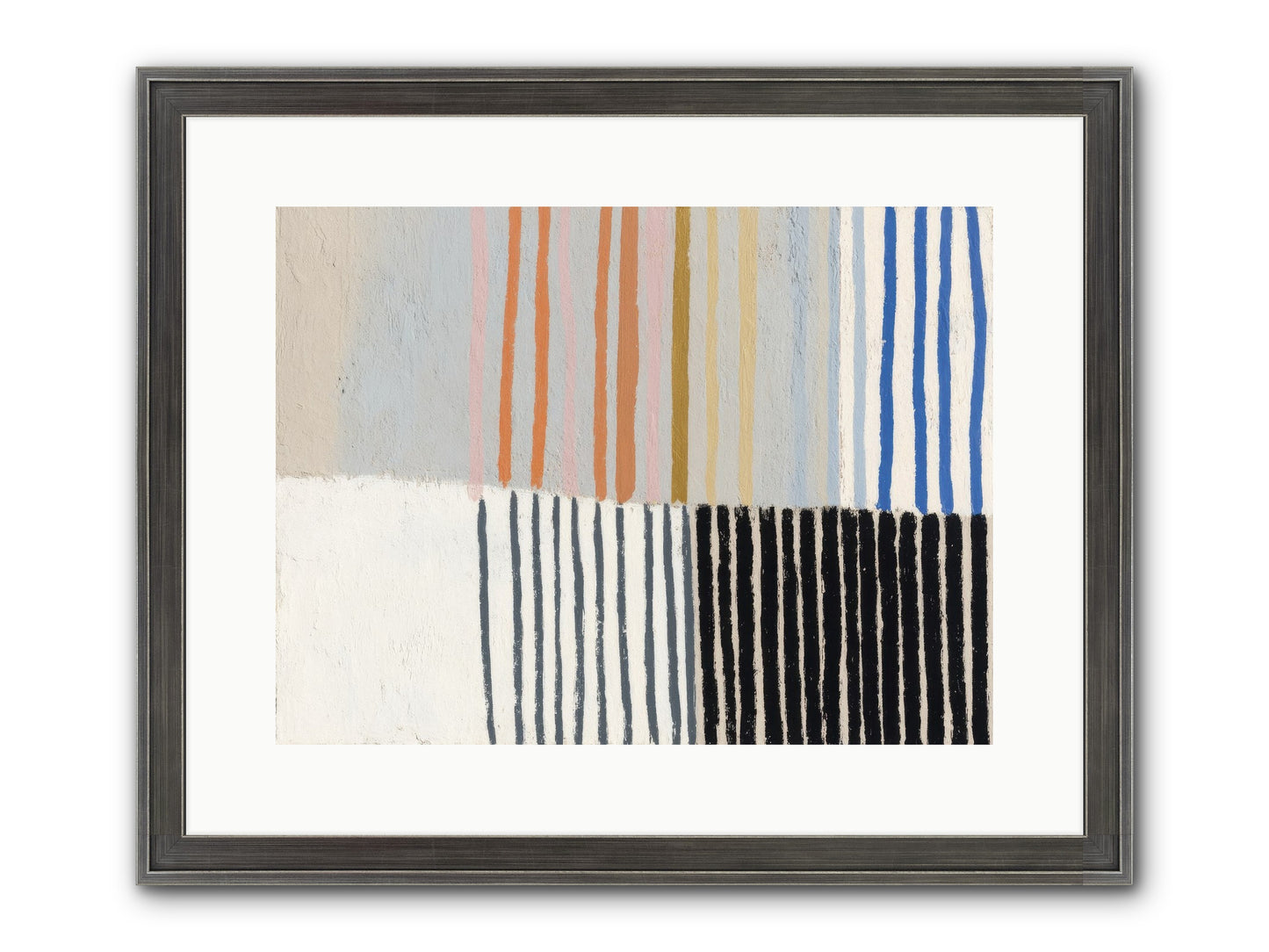 Firth Framed Print - Slimwoods Black/Silver 16x12