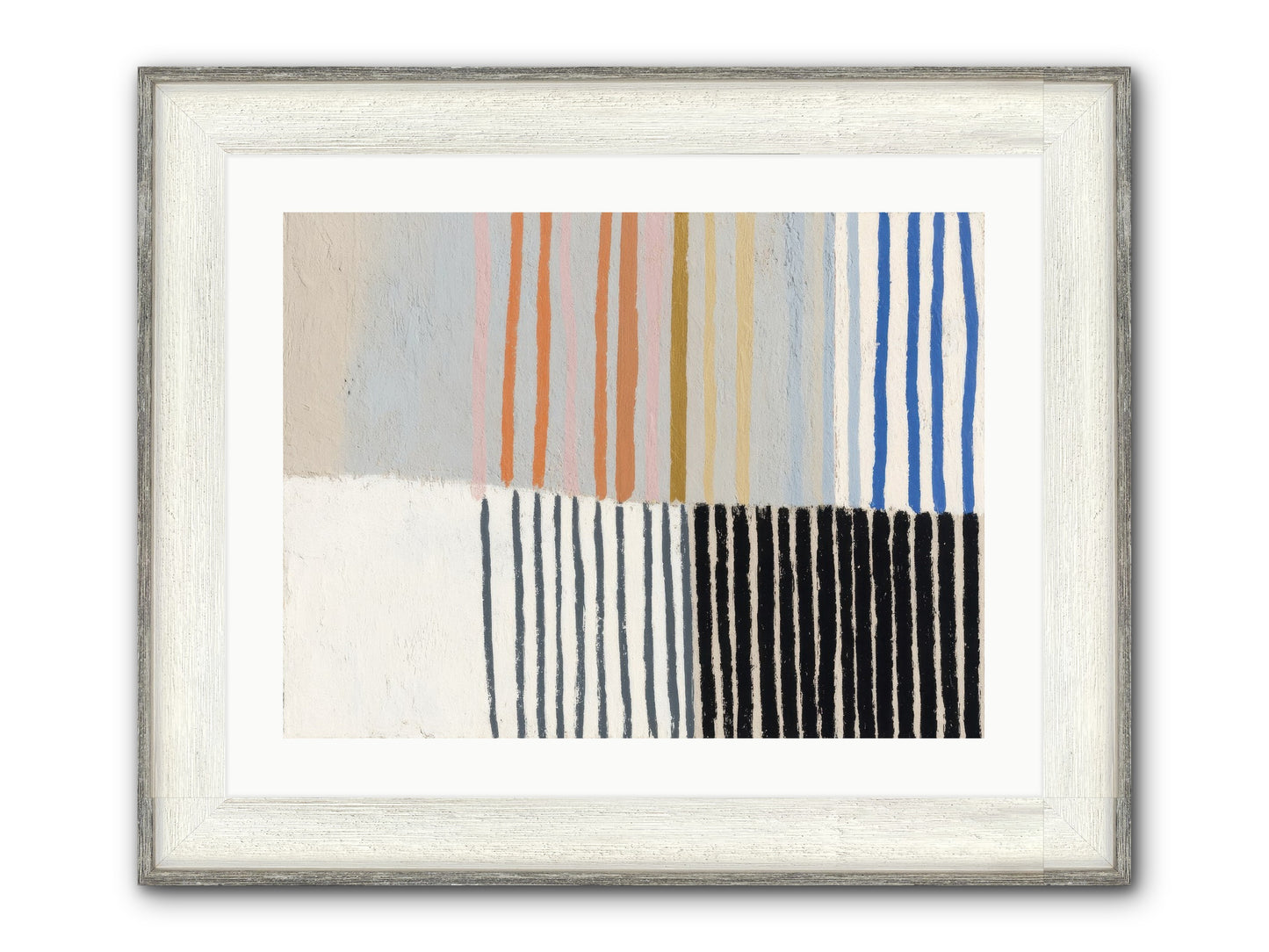 Firth Framed Print - Driftwood White 24x18