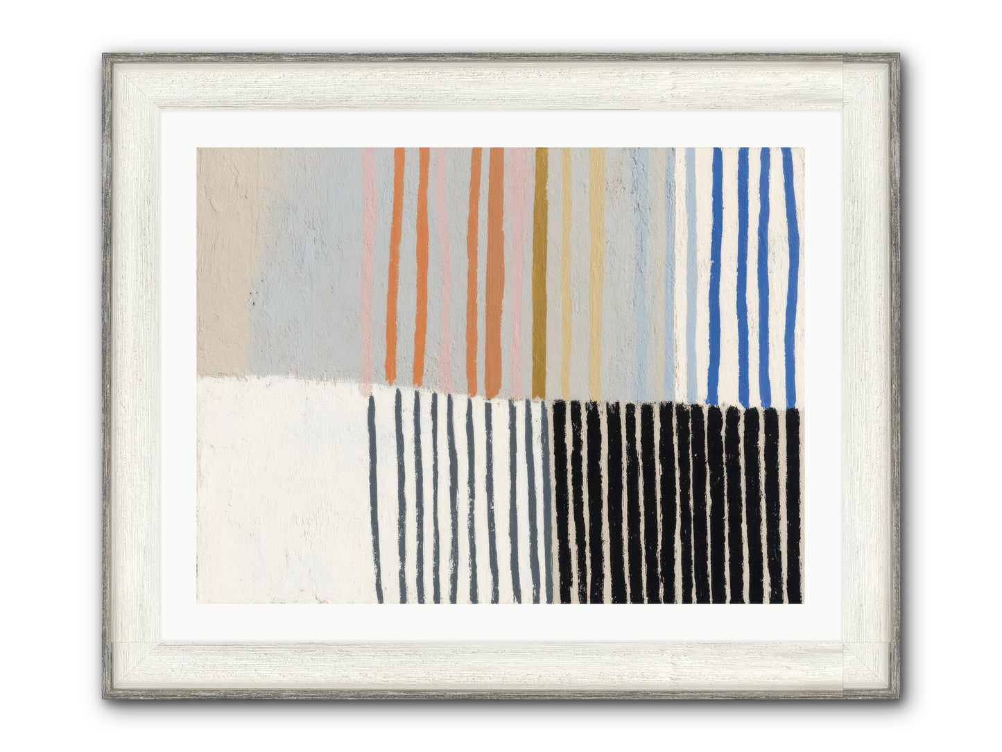 Firth Framed Print - Driftwood White 32x24