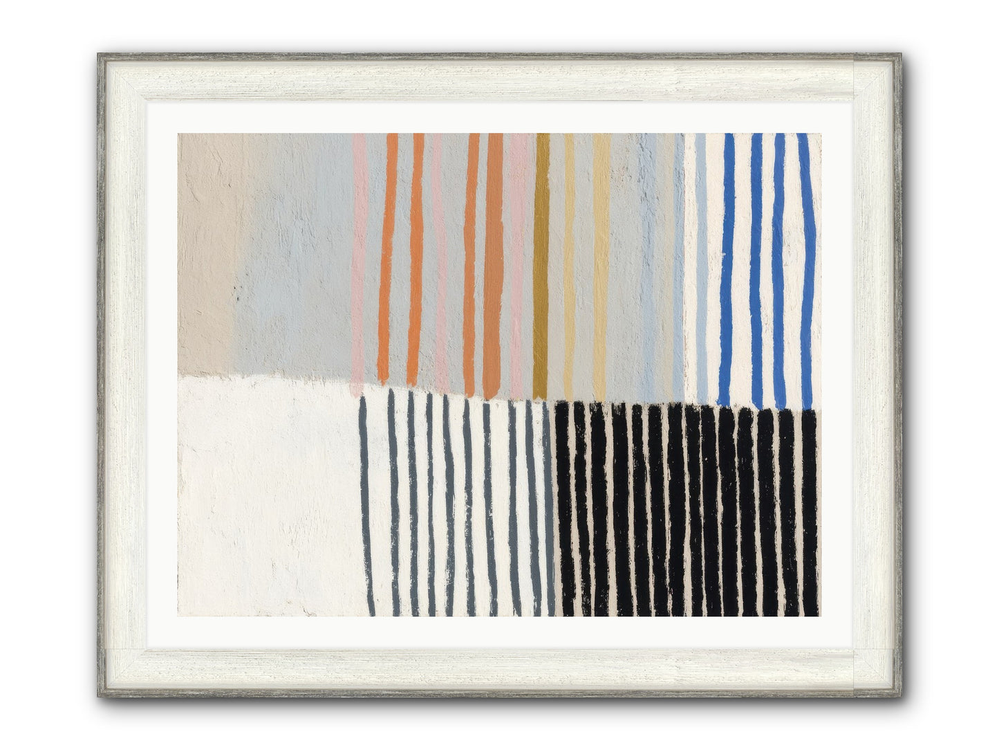 Firth Framed Print - Driftwood White 40x30