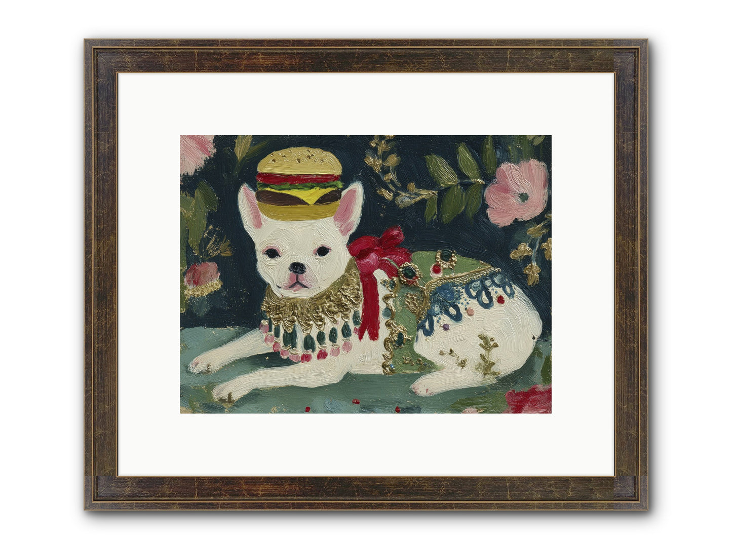 Flecks Of Moonbeam Joy Framed Print - Slimwoods Black/Gold 12x9