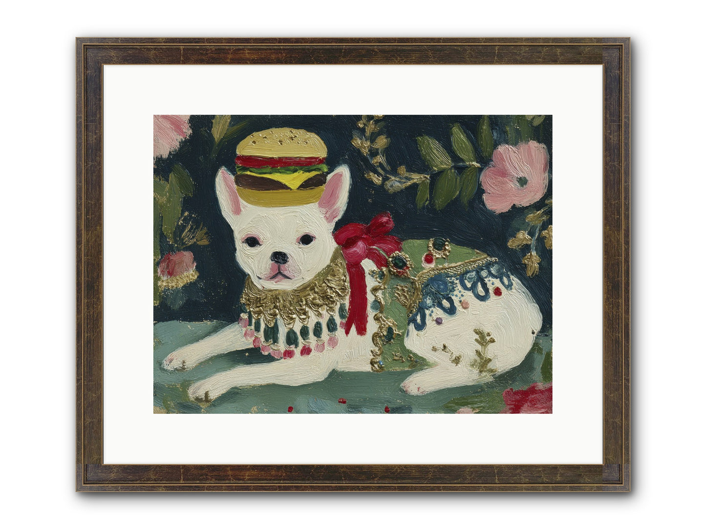 Flecks Of Moonbeam Joy Framed Print - Slimwoods Black/Gold 16x12