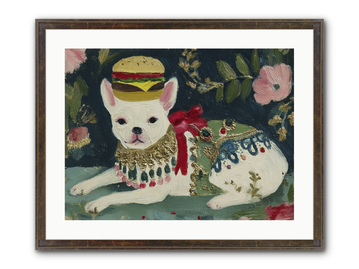 Flecks Of Moonbeam Joy Framed Print - Slimwoods Black/Gold 24x18