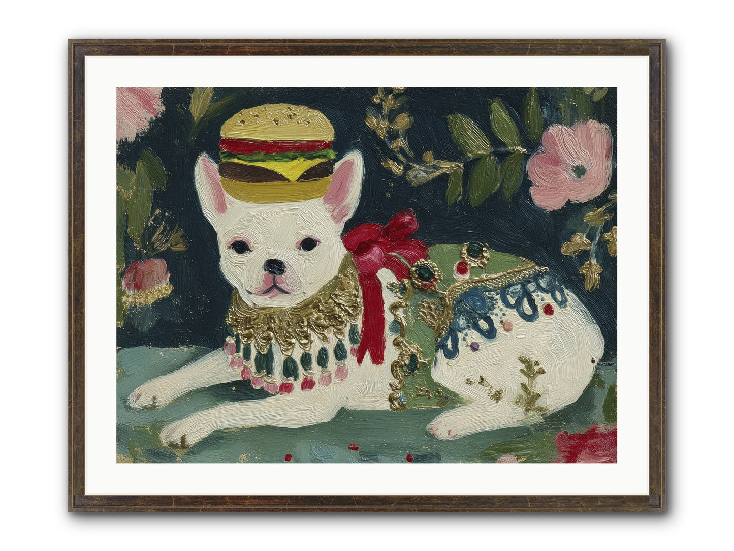 Flecks Of Moonbeam Joy Framed Print - Slimwoods Black/Gold 32x24