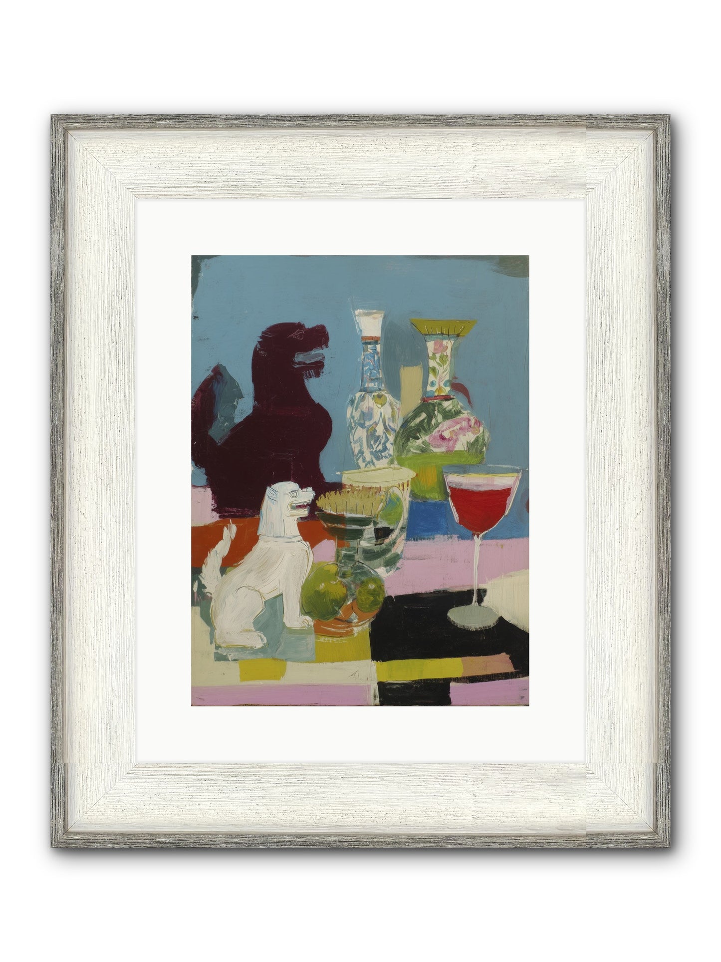 Flicker In Time Framed Print - Driftwood White 12x16