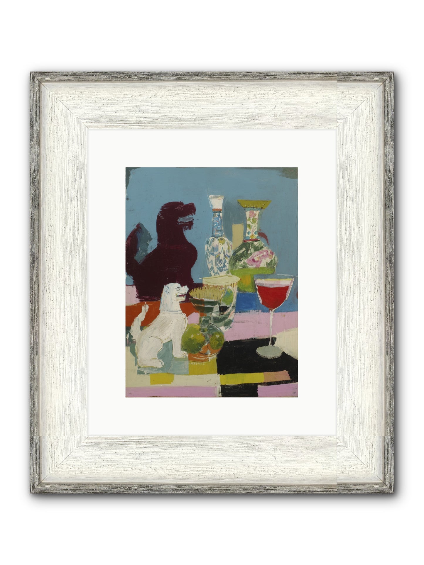Flicker In Time Framed Print - Driftwood White 9x12