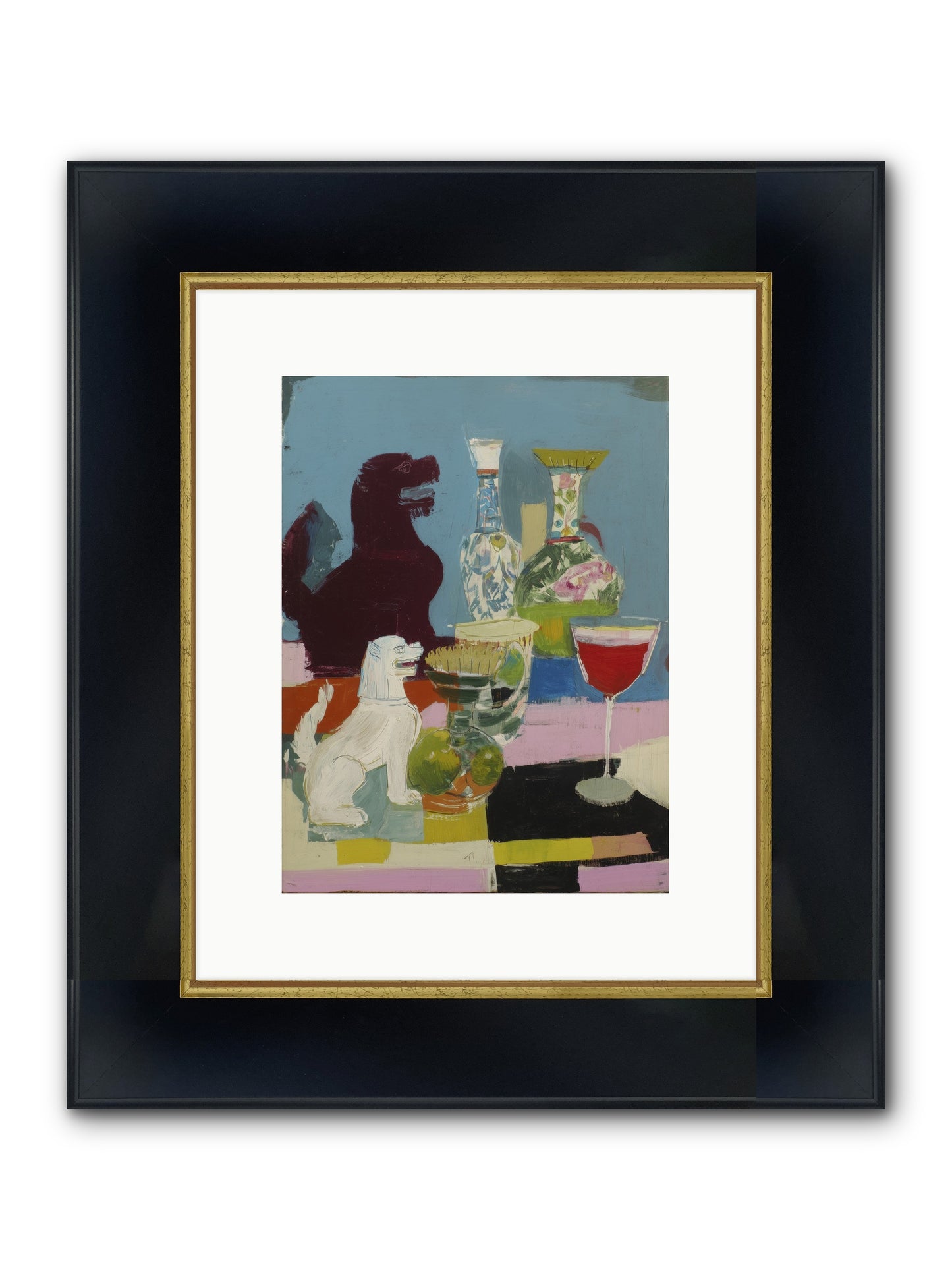 Flicker In Time Framed Print - Wide Black w/Gold 9x12