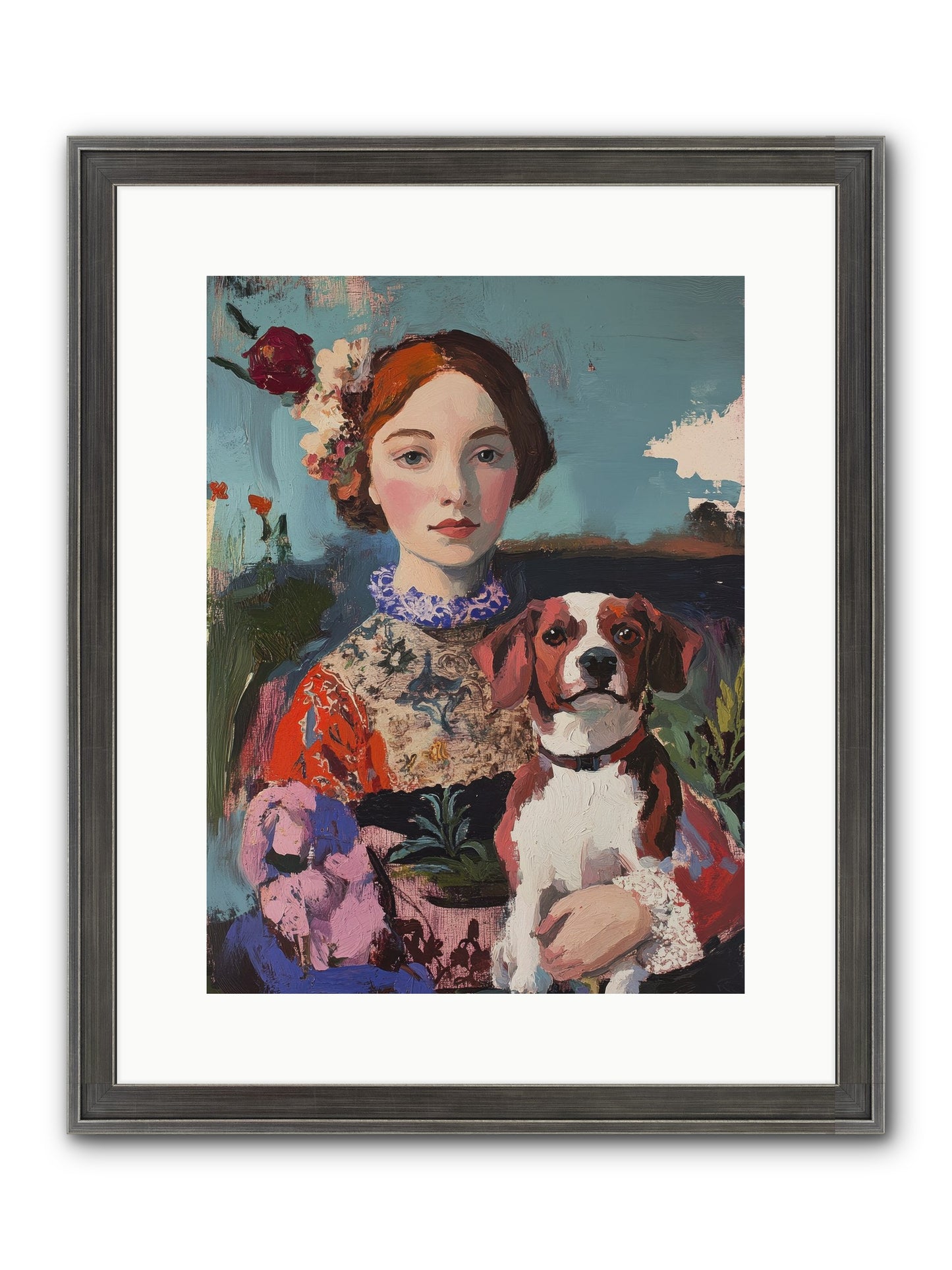 Forever And A Day Framed Print - Slimwoods Black/Silver 12x16