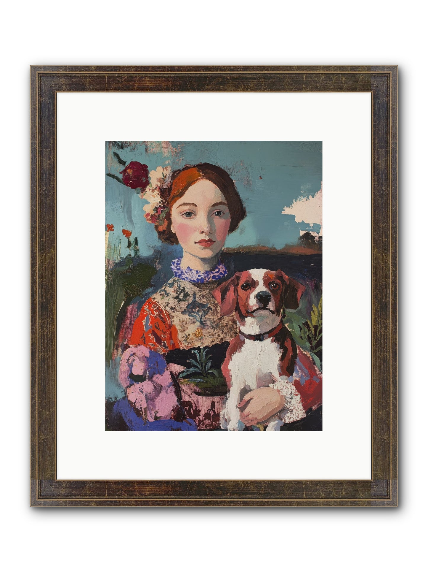 Forever And A Day Framed Print - Slimwoods Black/Gold 9x12