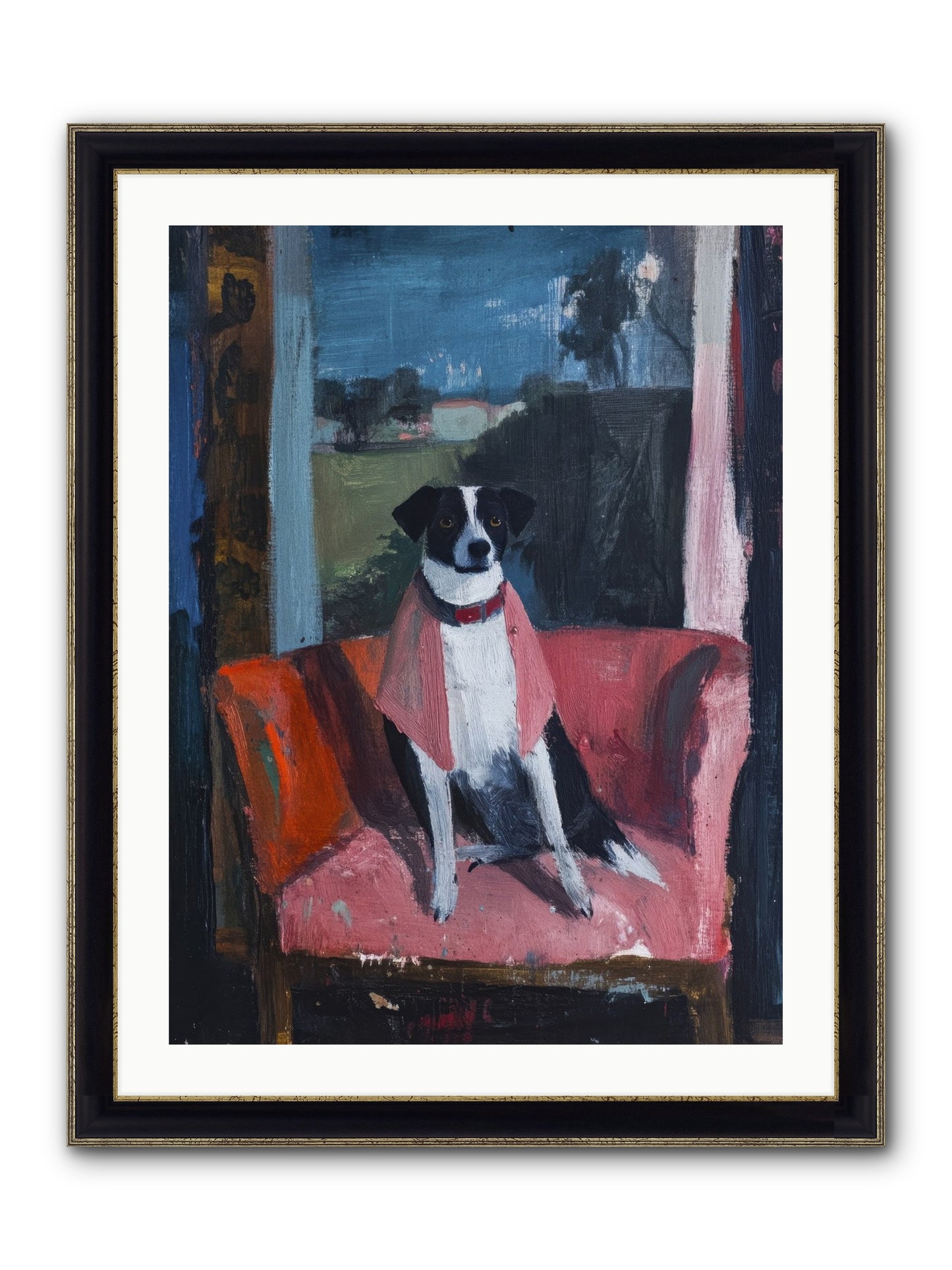 Forever My Favorite Framed Print - Black & Gold 24x32