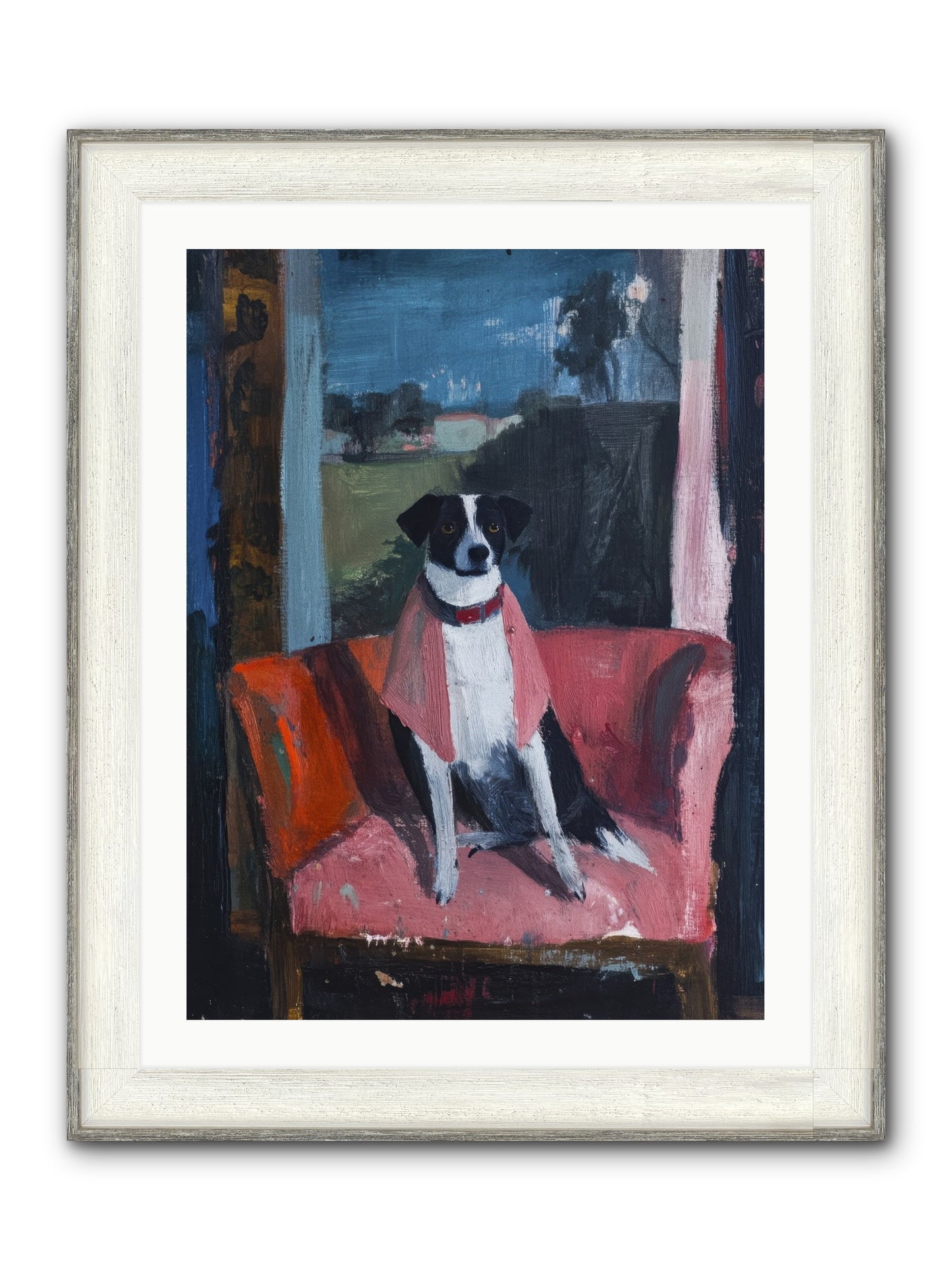 Forever My Favorite Framed Print - Driftwood White 24x32