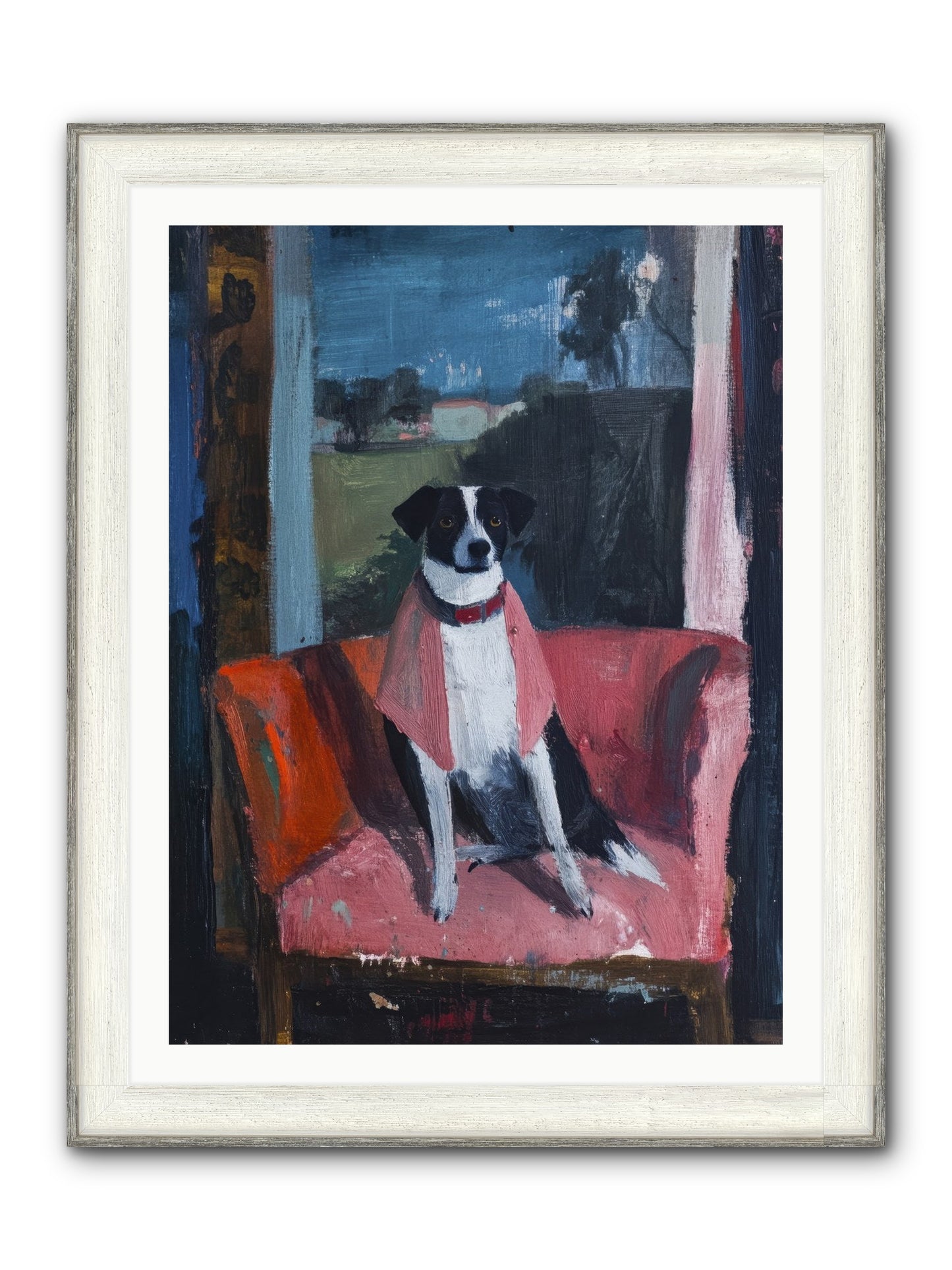 Forever My Favorite Framed Print - Driftwood White 30x40