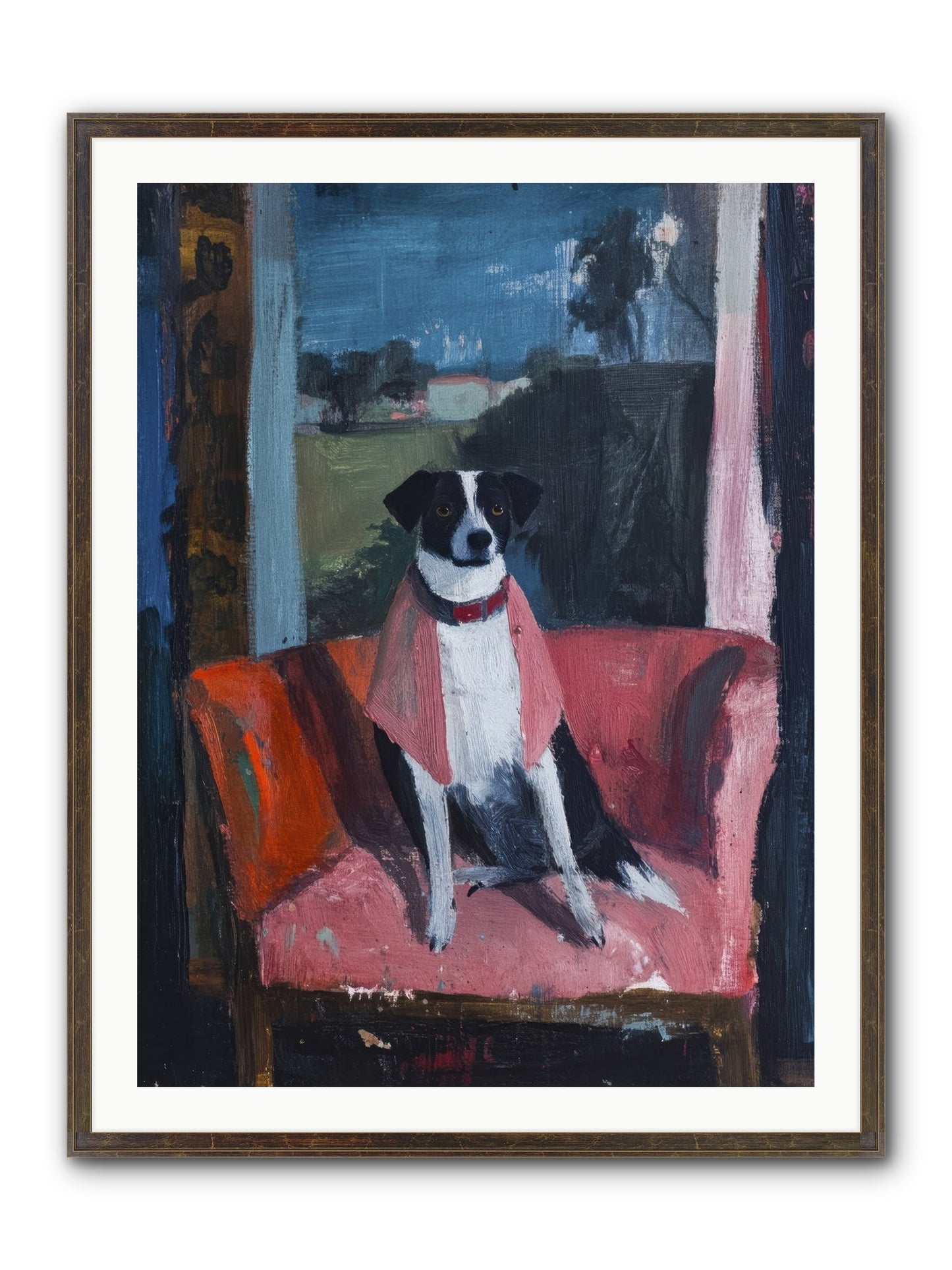 Forever My Favorite Framed Print - Slimwoods Black/Gold 30x40