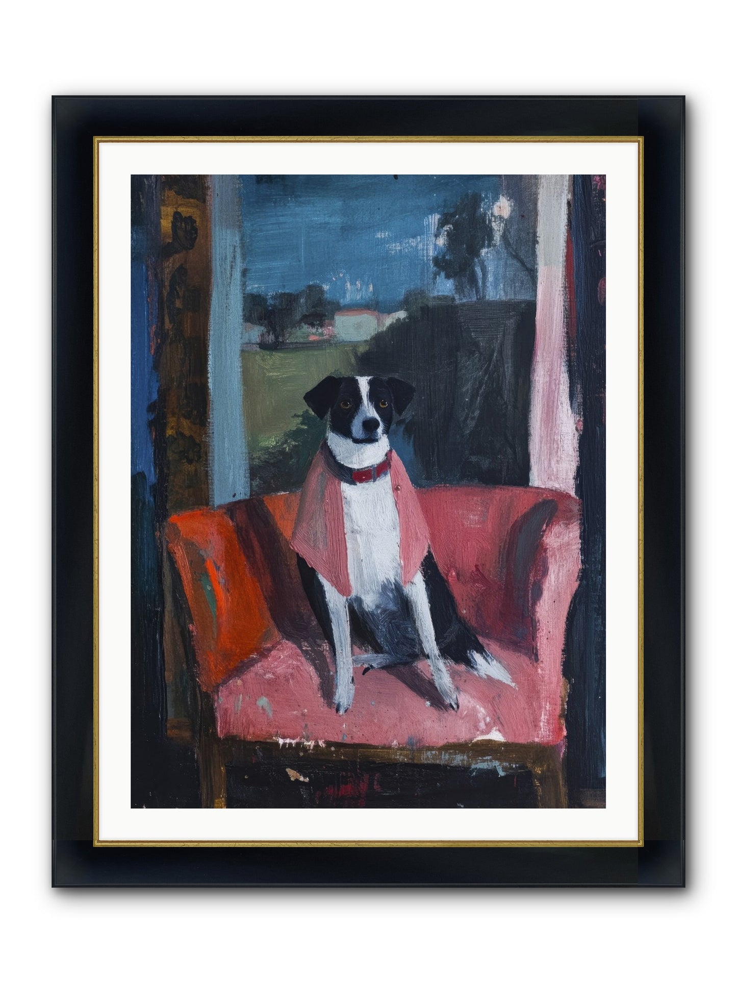 Forever My Favorite Framed Print - Wide Black w/Gold 30x40