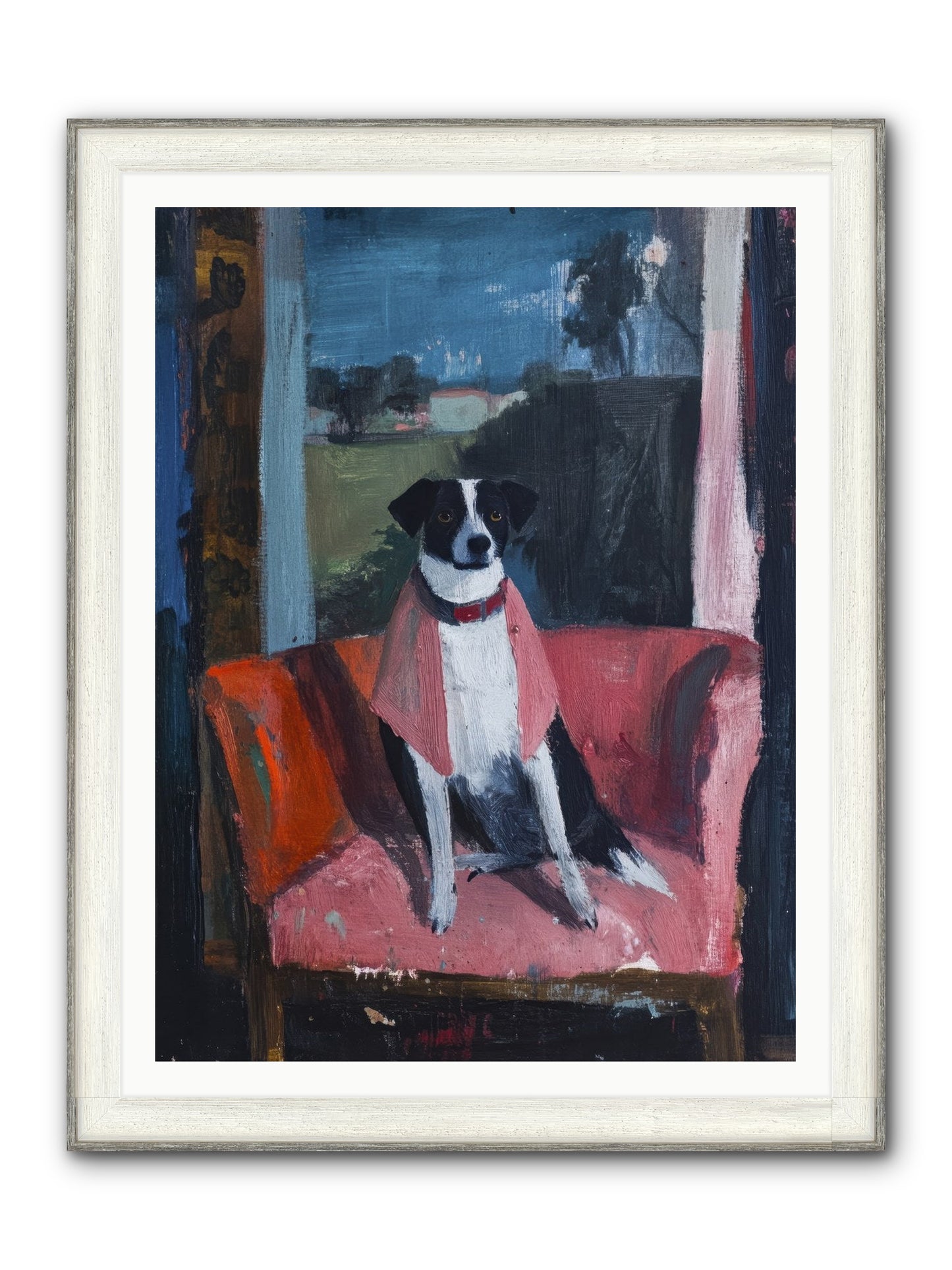 Forever My Favorite Framed Print - Driftwood White 36x48