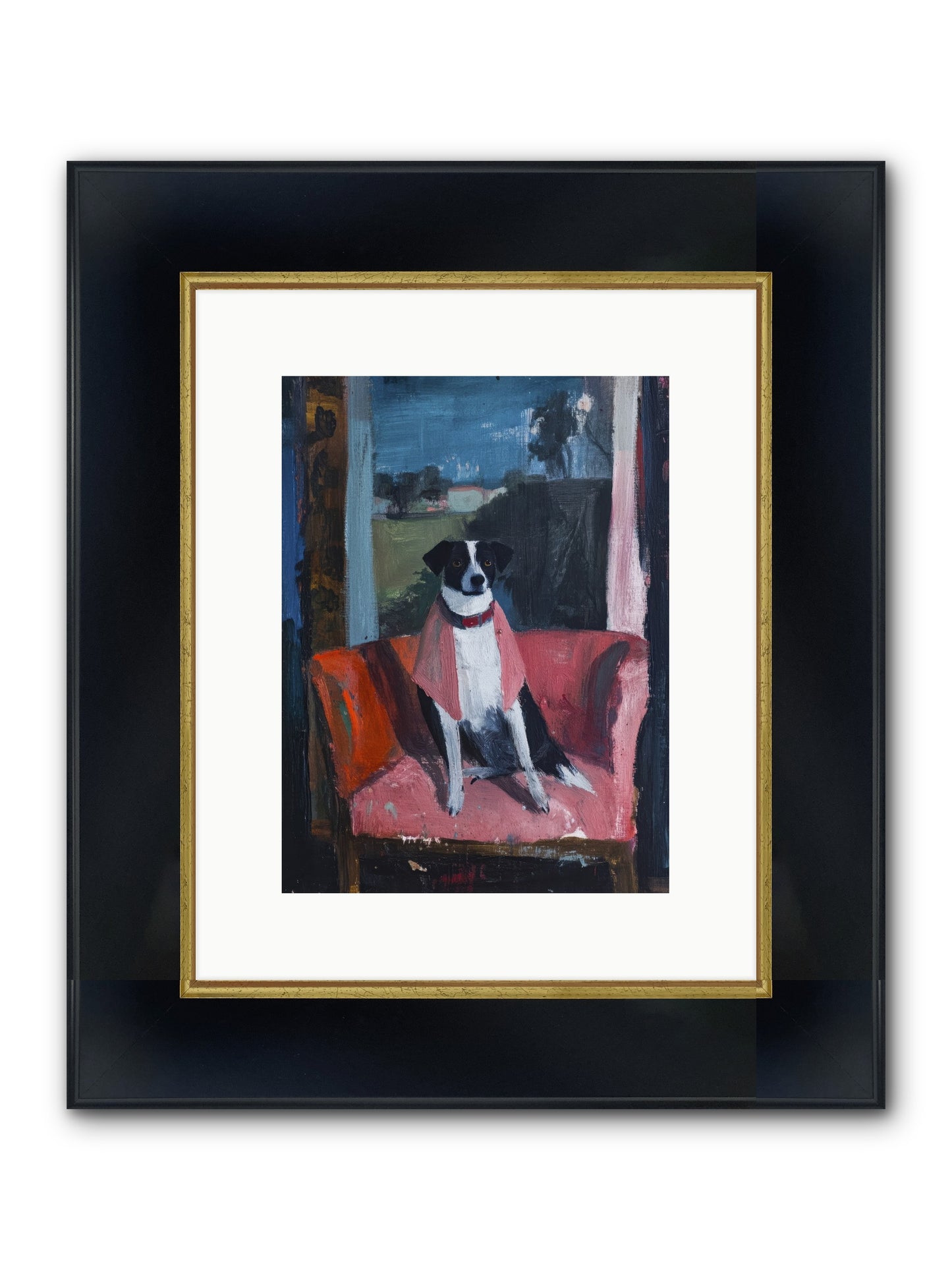 Forever My Favorite Framed Print - Wide Black w/Gold 9x12