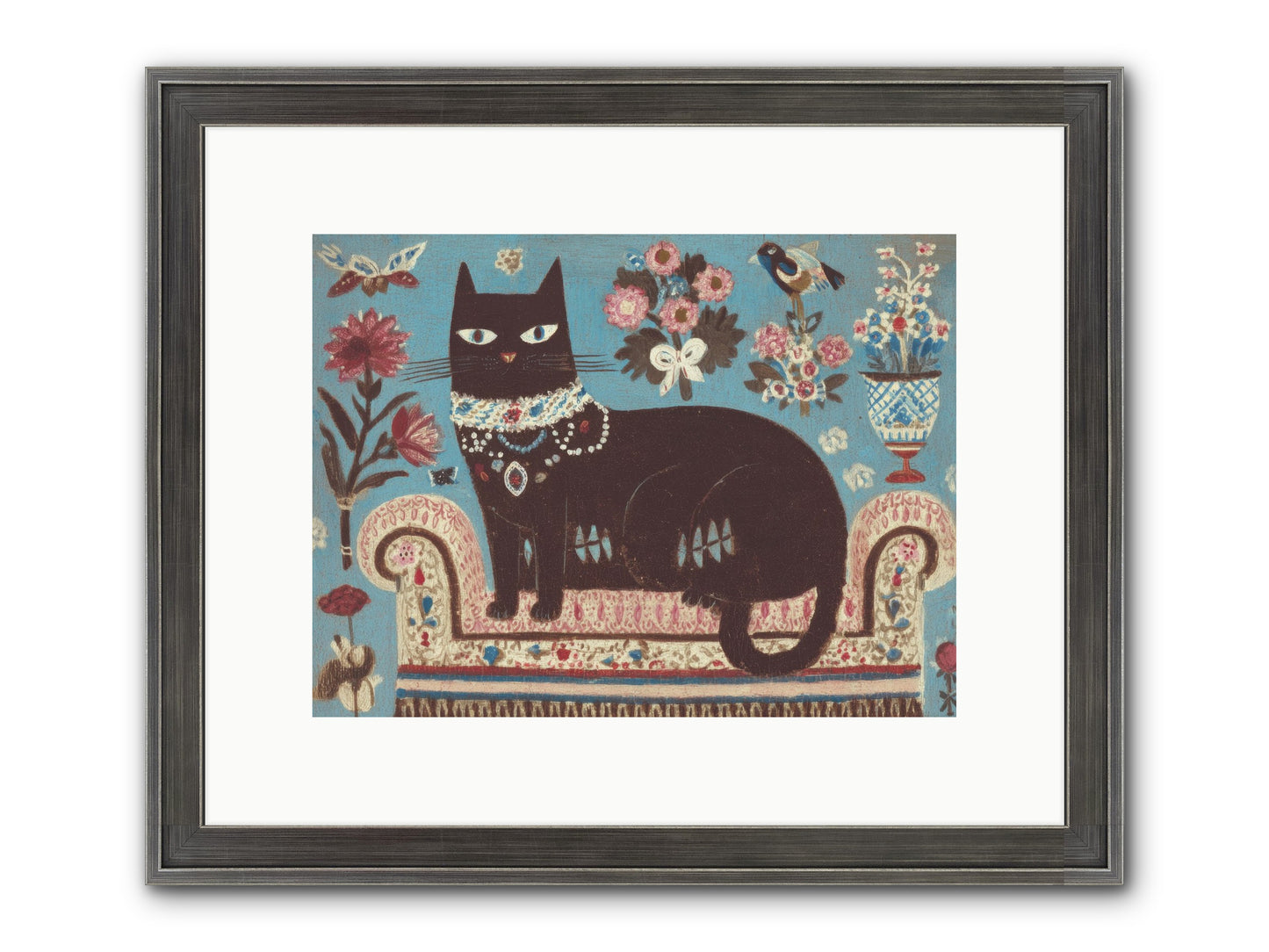 Forever Yours Framed Print - Slimwoods Black/Silver 12x9