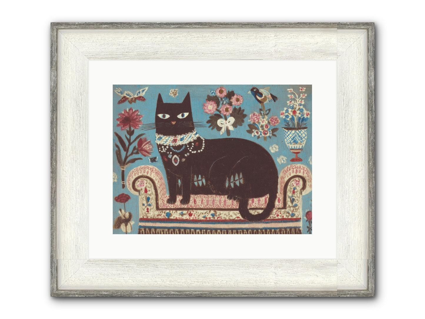 Forever Yours Framed Print - Driftwood White 16x12