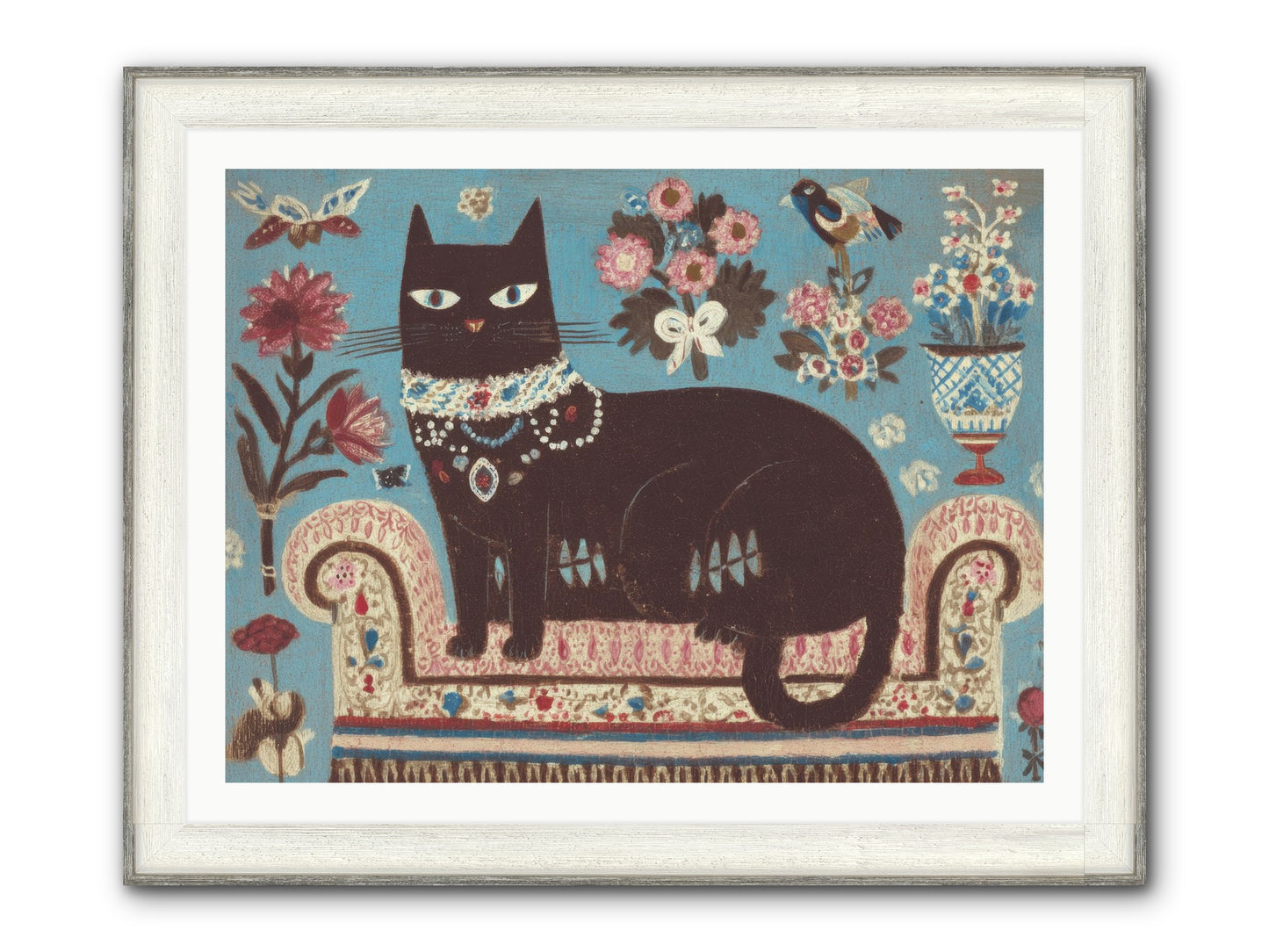 Forever Yours Framed Print - Driftwood White 40x30