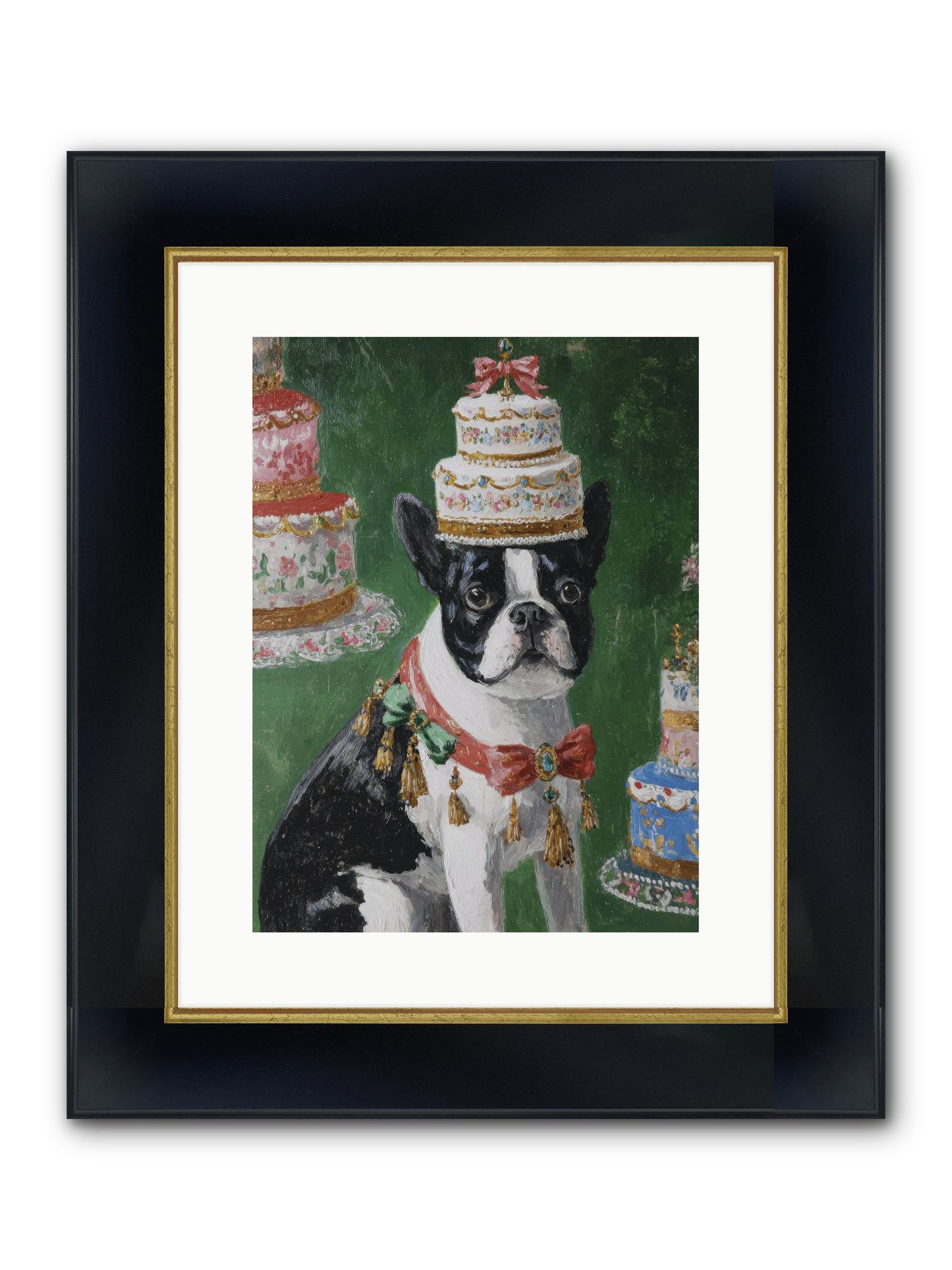 Forgotten Dreams Framed Print - Wide Black w/Gold 12x16