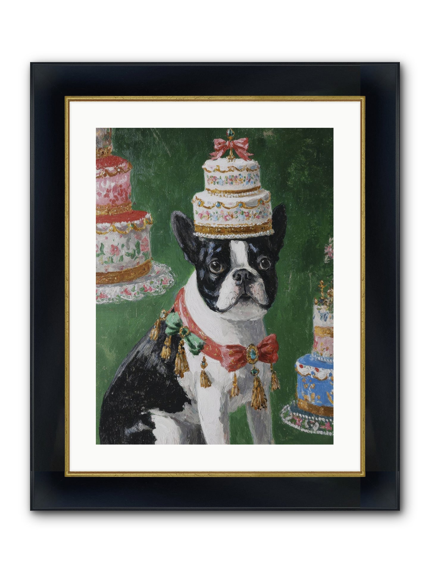 Forgotten Dreams Framed Print - Wide Black w/Gold 18x24