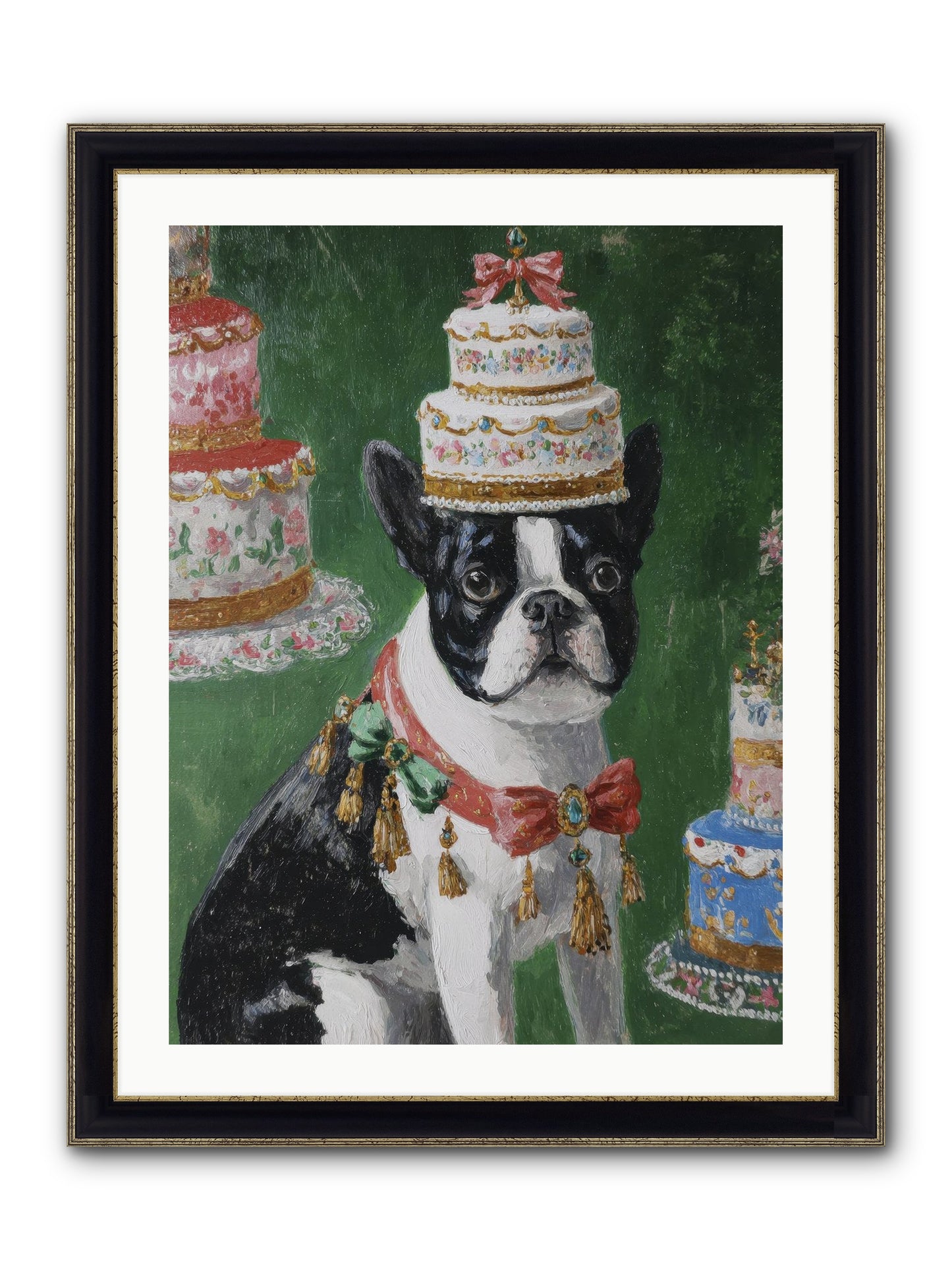 Forgotten Dreams Framed Print - Black & Gold 24x32
