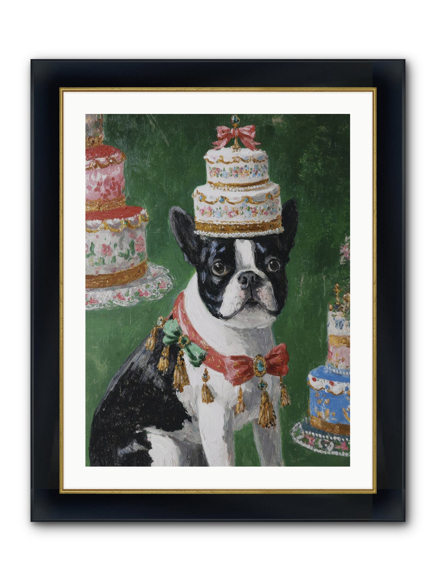 Forgotten Dreams Framed Print - Wide Black w/Gold 24x32