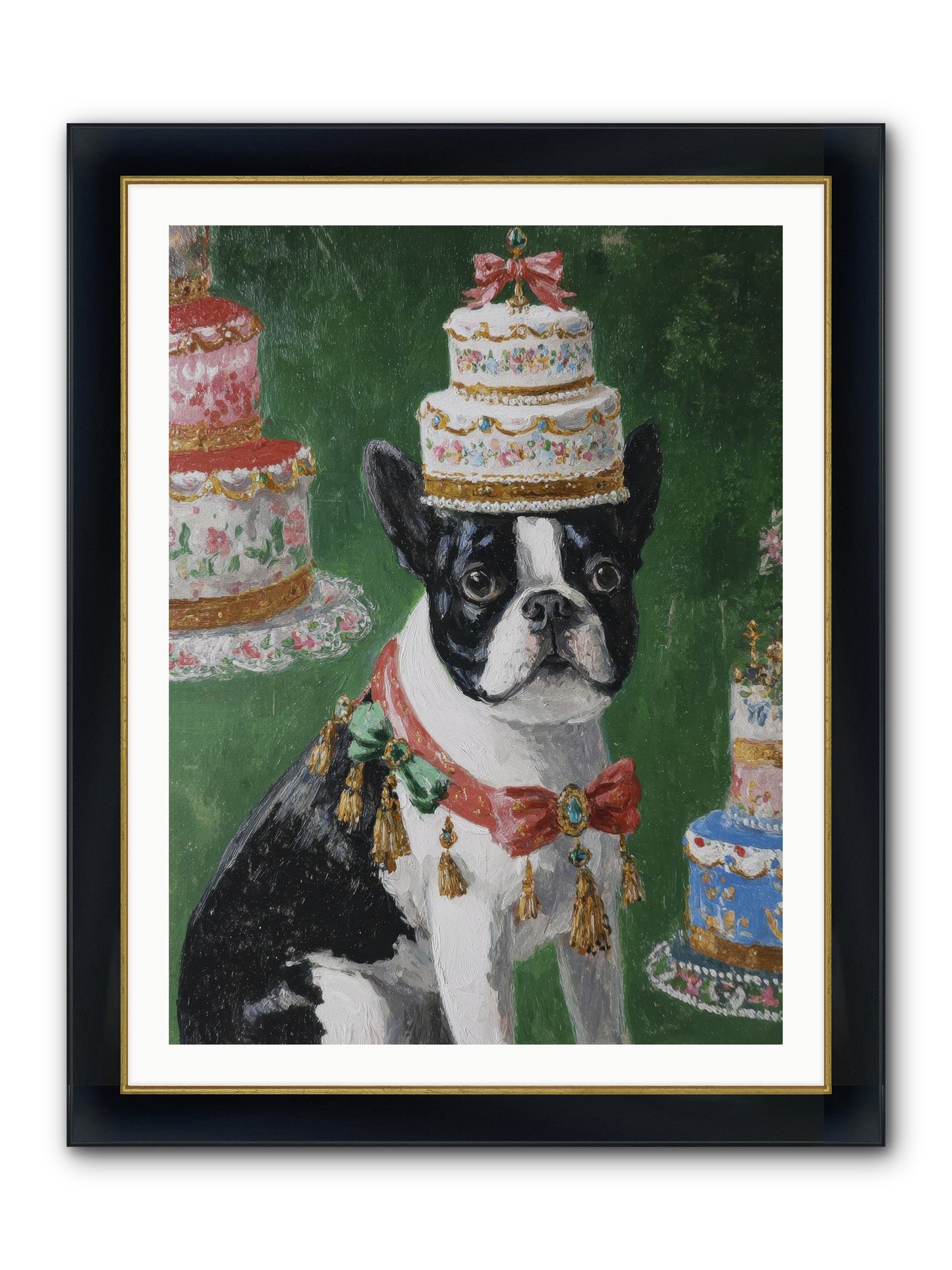 Forgotten Dreams Framed Print - Wide Black w/Gold 30x40
