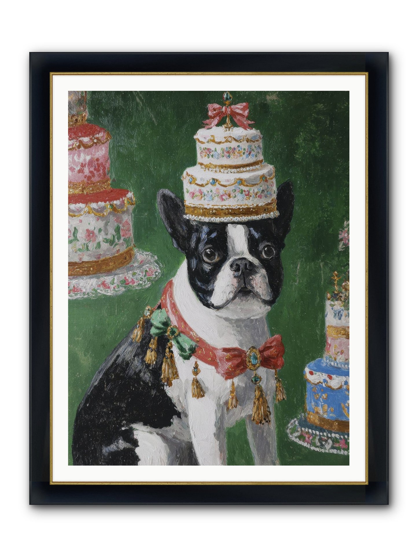 Forgotten Dreams Framed Print - Wide Black w/Gold 36x48