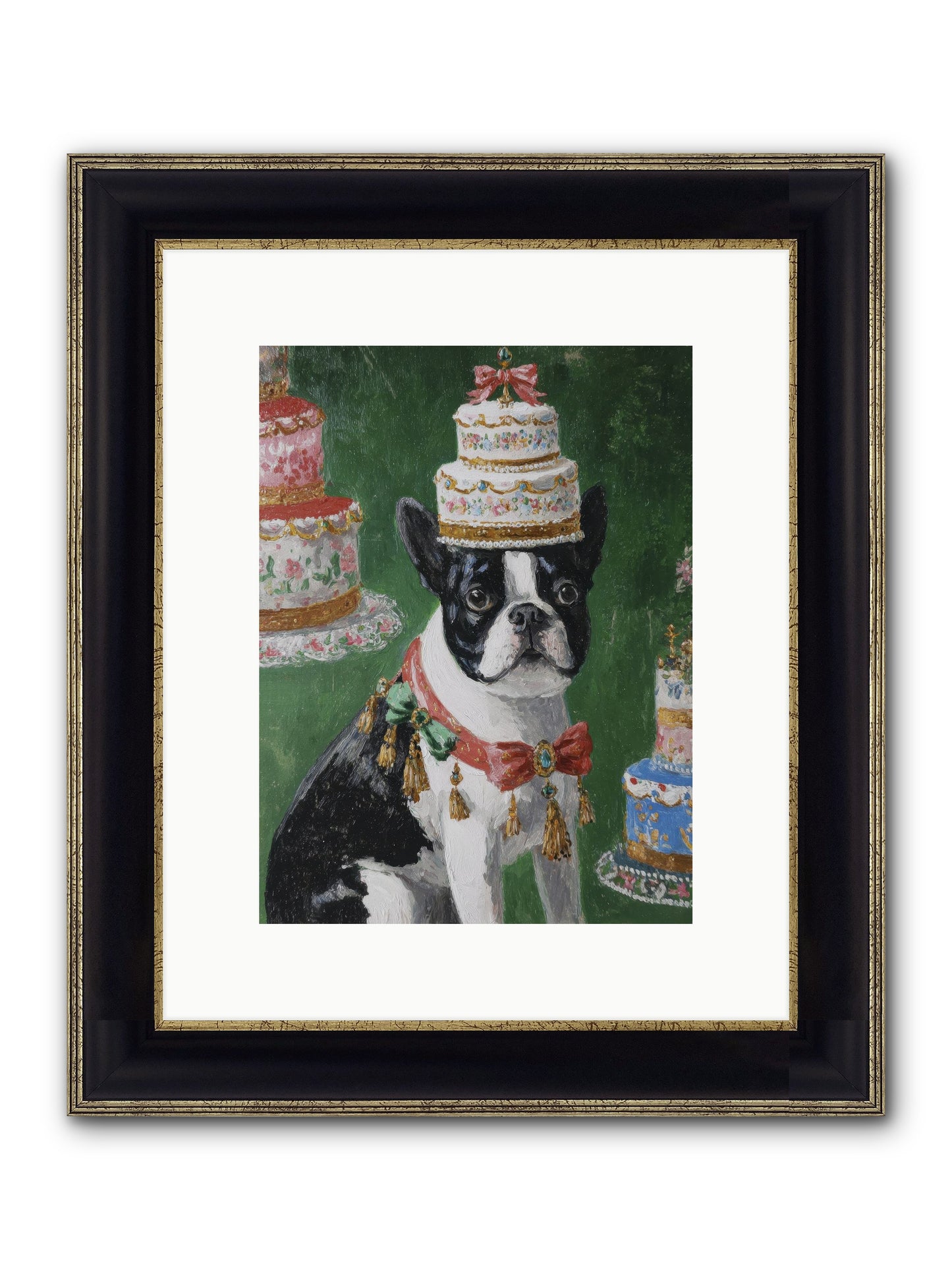 Forgotten Dreams Framed Print - Black & Gold 9x12