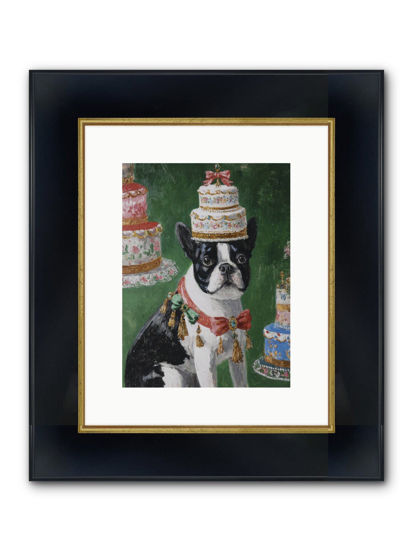 Forgotten Dreams Framed Print - Wide Black w/Gold 9x12